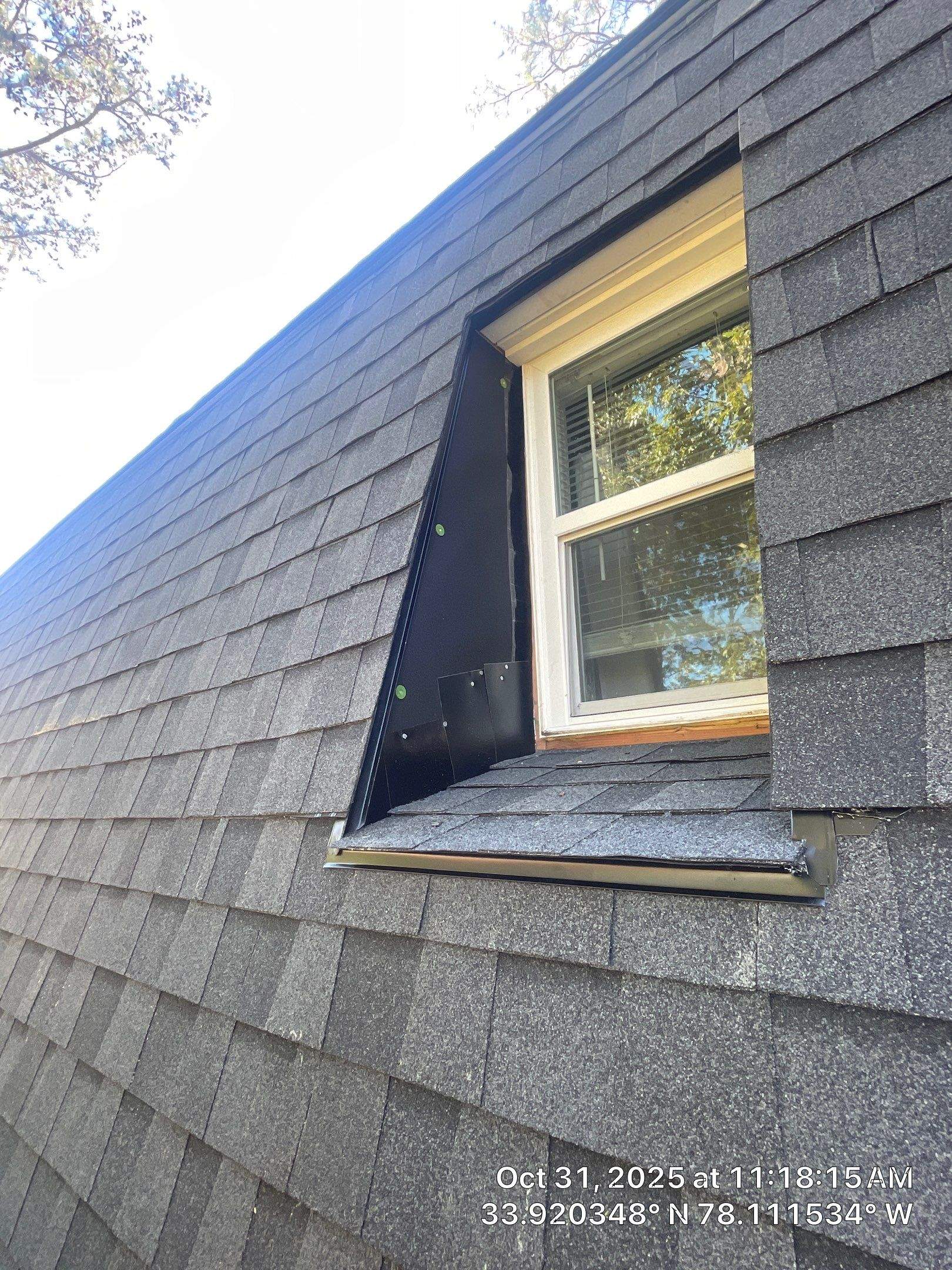 Oak Island Mansard Roof Fortification with CertainTeed Landmark Moire Black by RGR Construction and Roofing, LLC