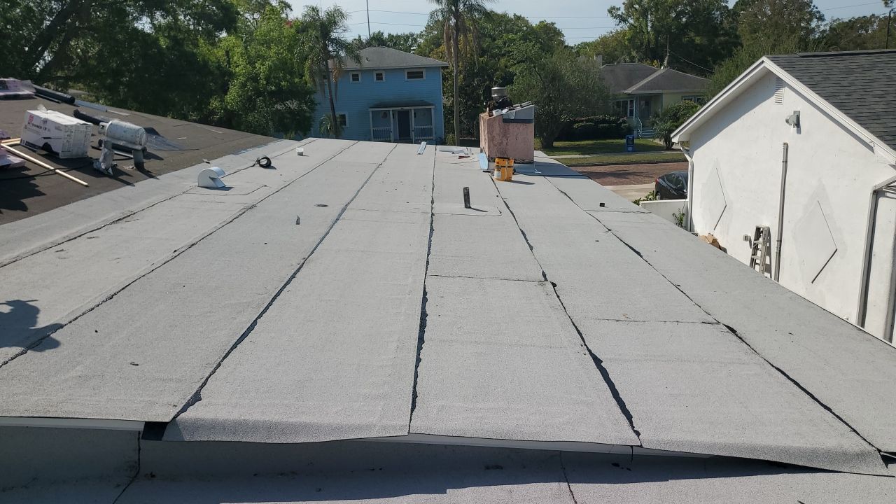 Project in St. Petersburg 33710 by Mitchell Roofing Company LLC 