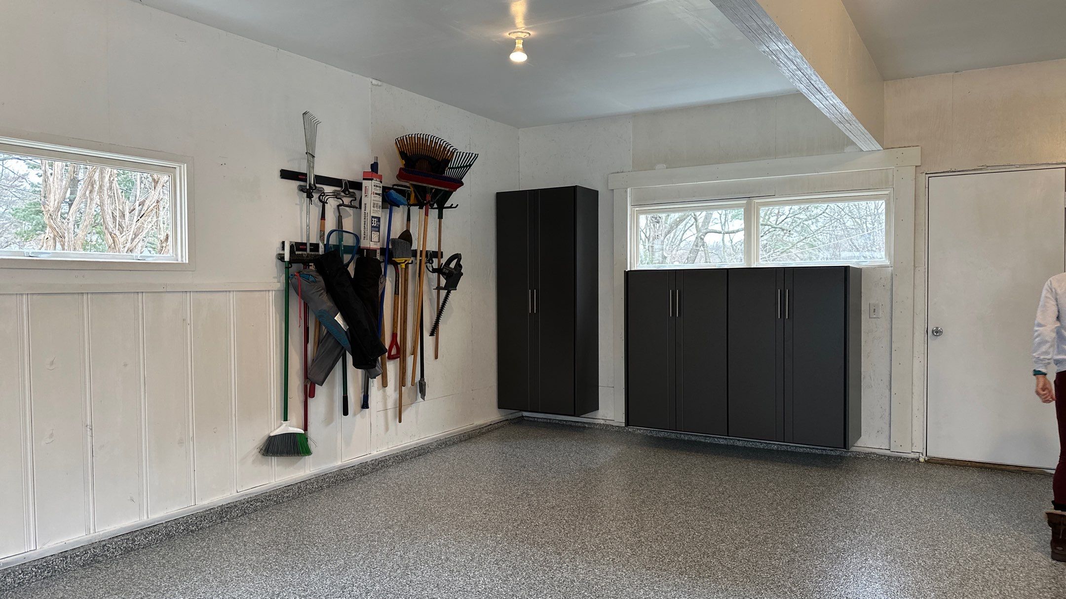 Teri M. upgraded their garage with cabinets by Banner Garage