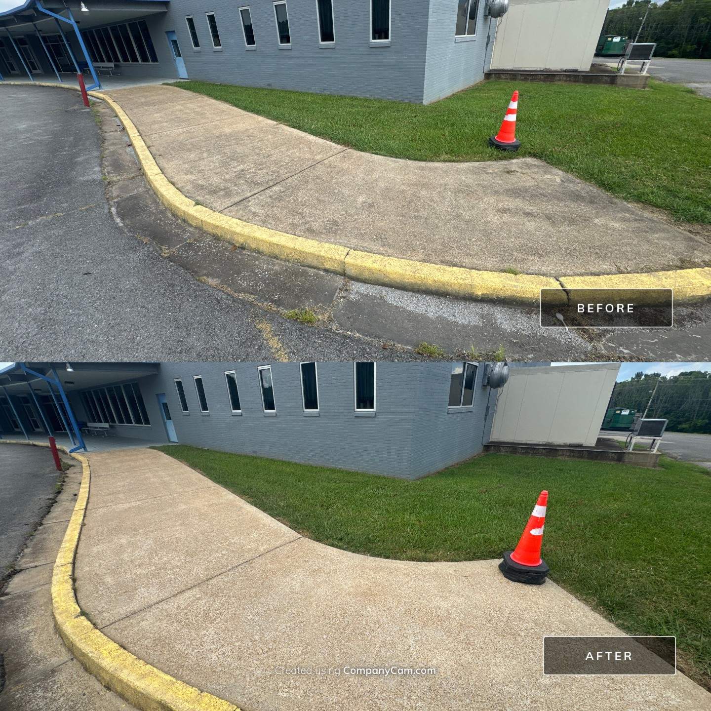 Lewisburg Middle School by Mr. Mister Power Washing