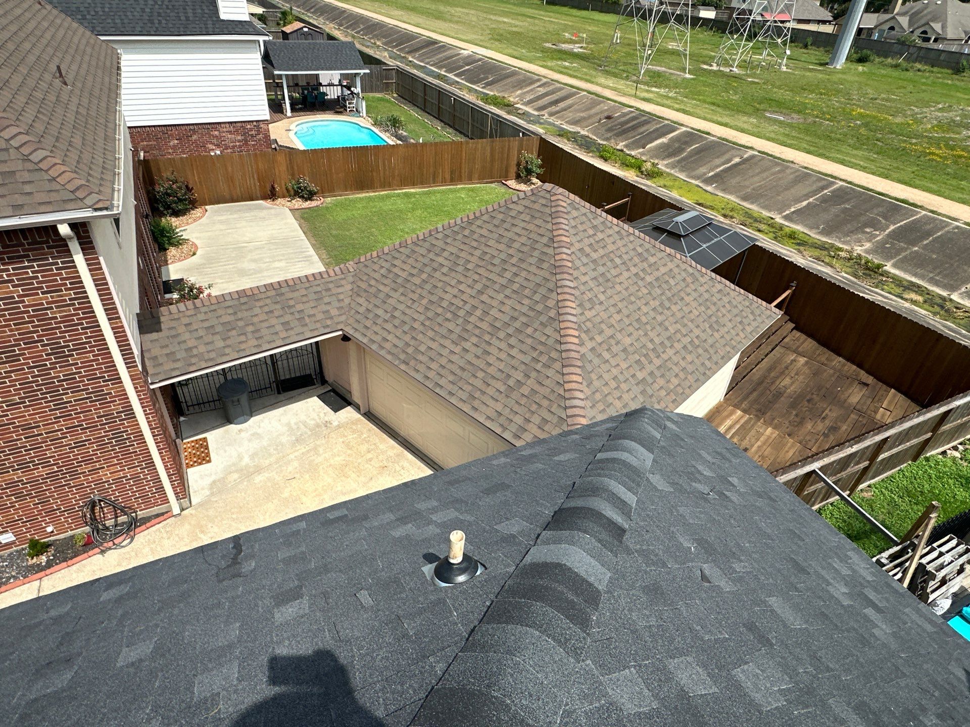 Project in Deer Park by Motion Roofing