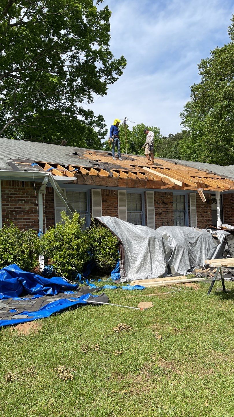 Emergency Tree Damage Restoration & Full Roof Replacement | Metro Atlanta, GA by Mosaic Roofing Company