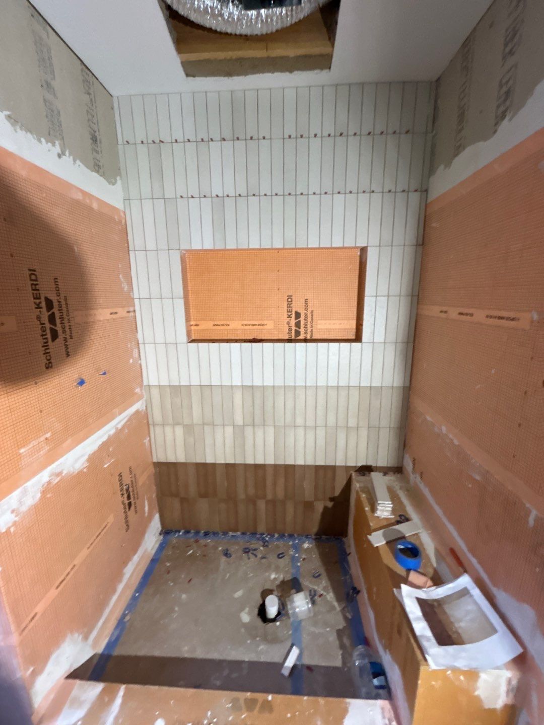 Gorgeous Full Bathroom Remodel  by Footprints Floors of Nashville