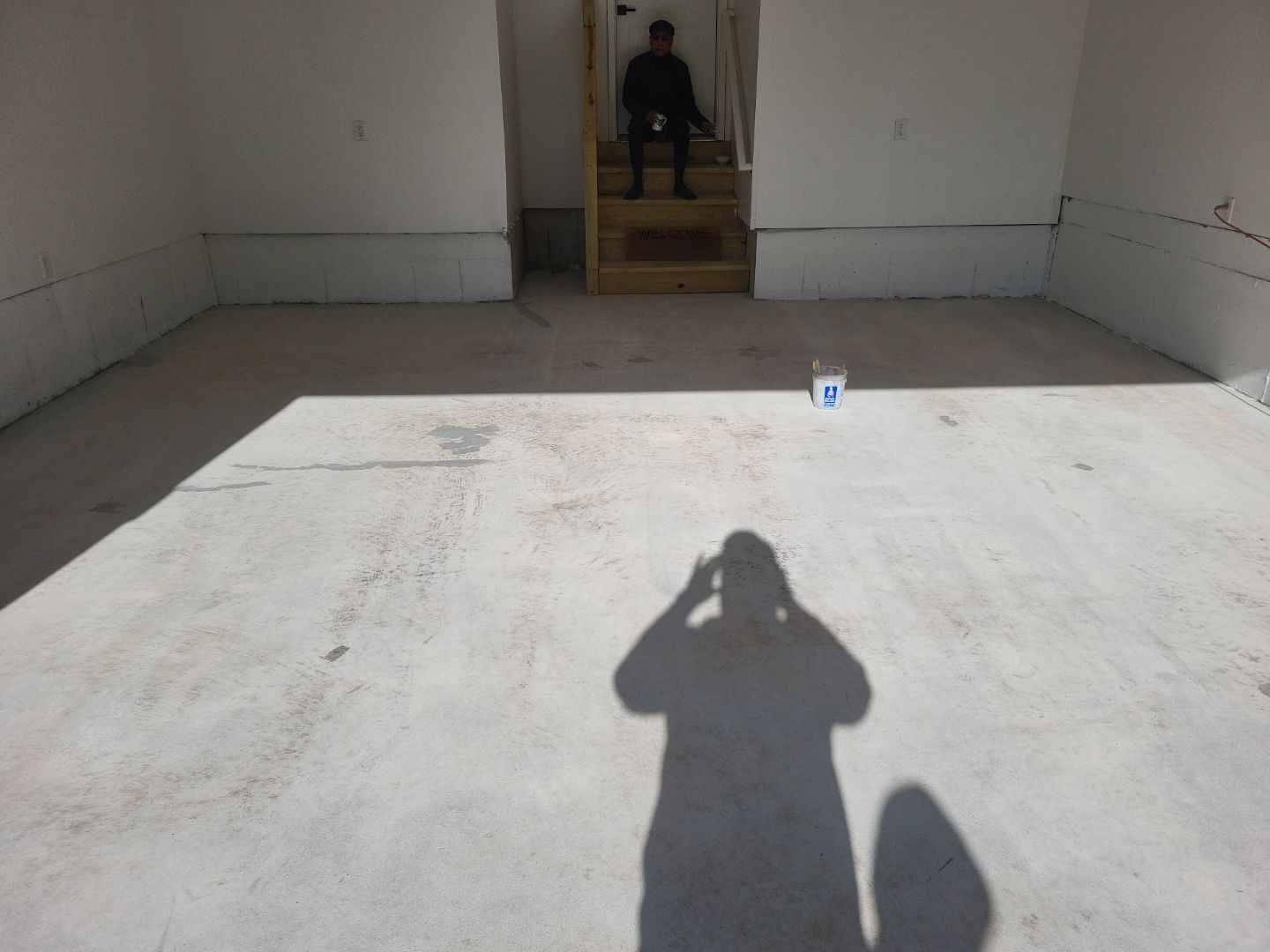 Garage Floor Coating using Penntek by Spectrum Painting, LLC
