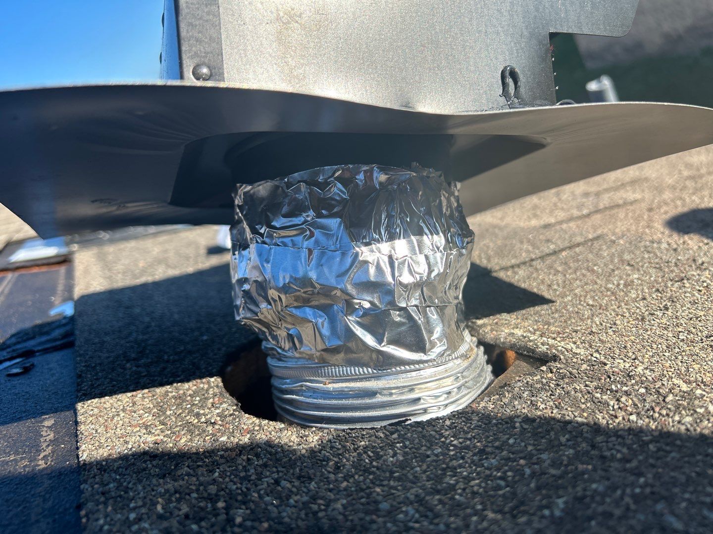 Residential Roofing Repair using Attic Vents by Lighthouse Roofing