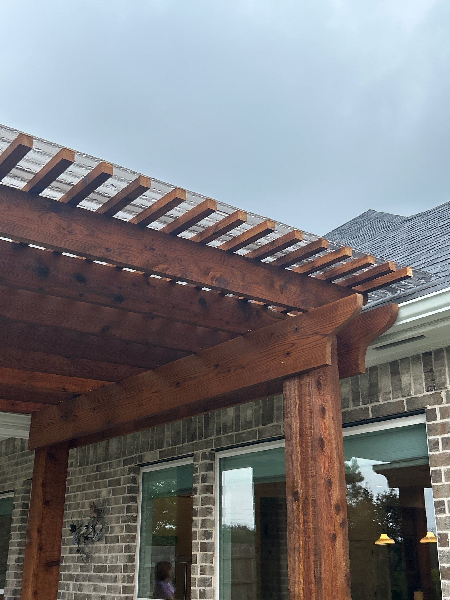 Pergola Build in Edmond, OK by McCann's Roofing and Construction