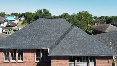 Reroof Project after Storm Beryl