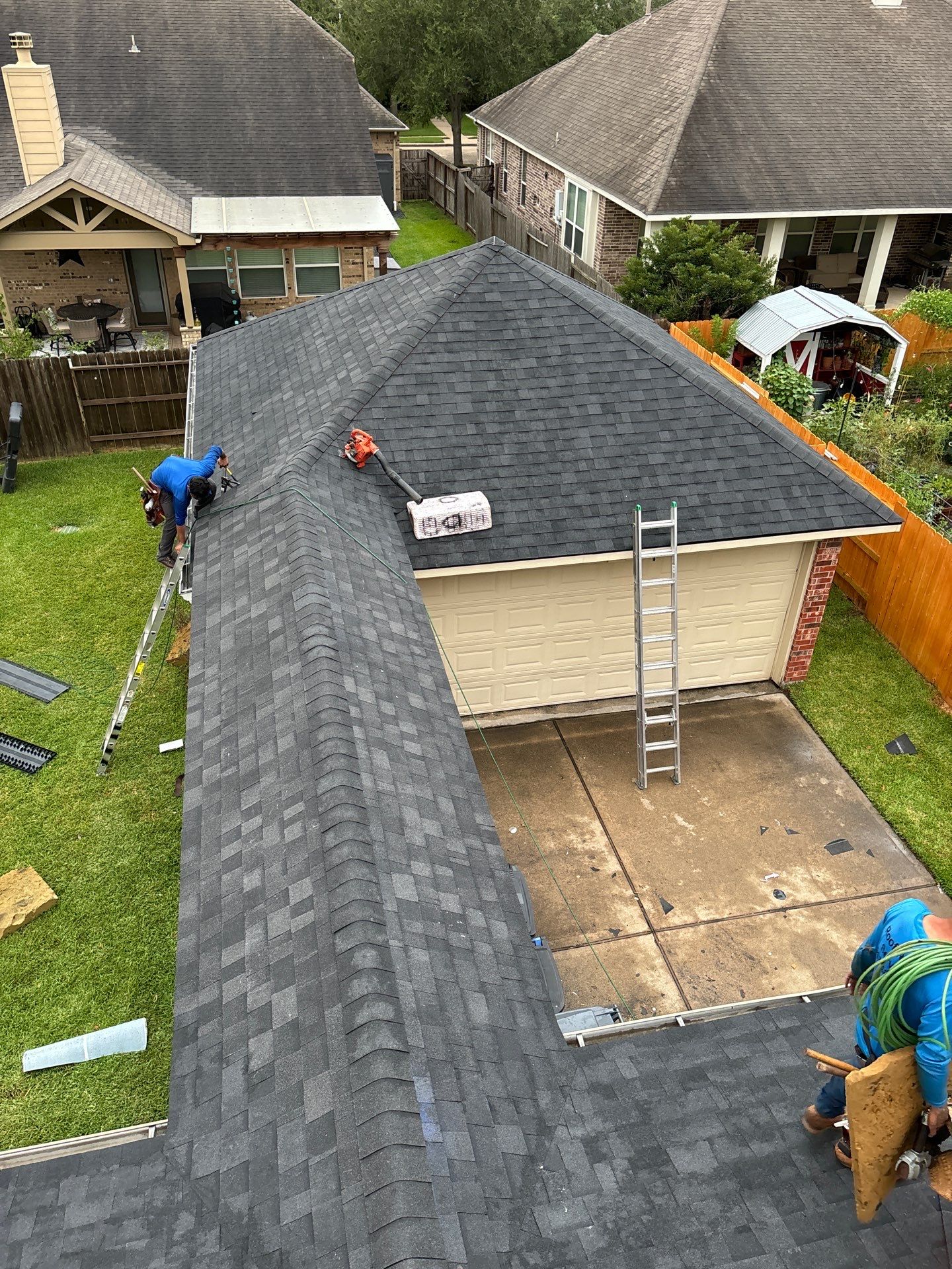 Residential Roofing Installation using Owen's Corning Duration (Lifetime) Shingles by Roof Repair Company