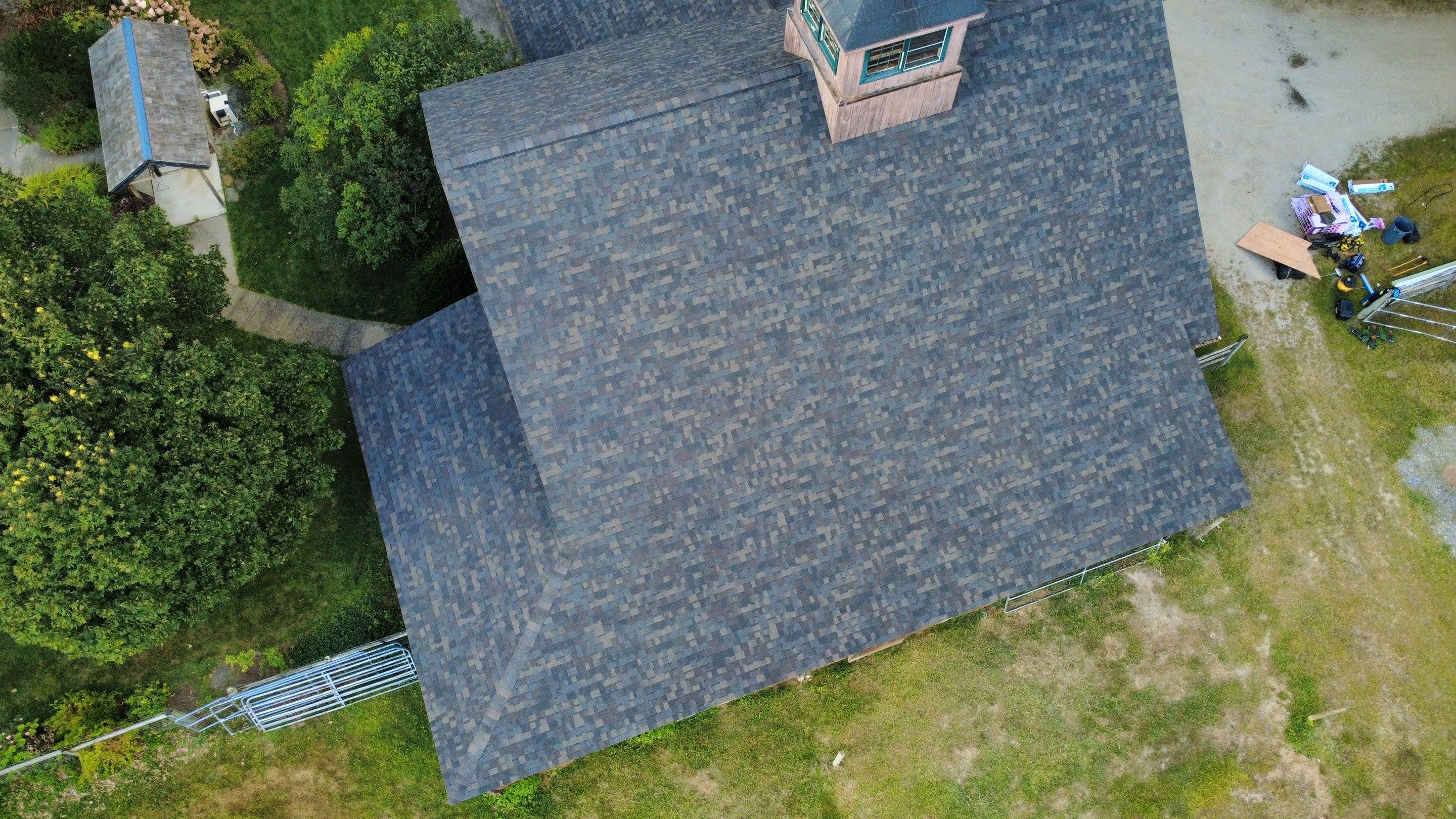 Garage & Barn Roof Replacement in Greenfield, NH | Owens Corning Shingles by Adam Vaillancourt Roofing LLC
