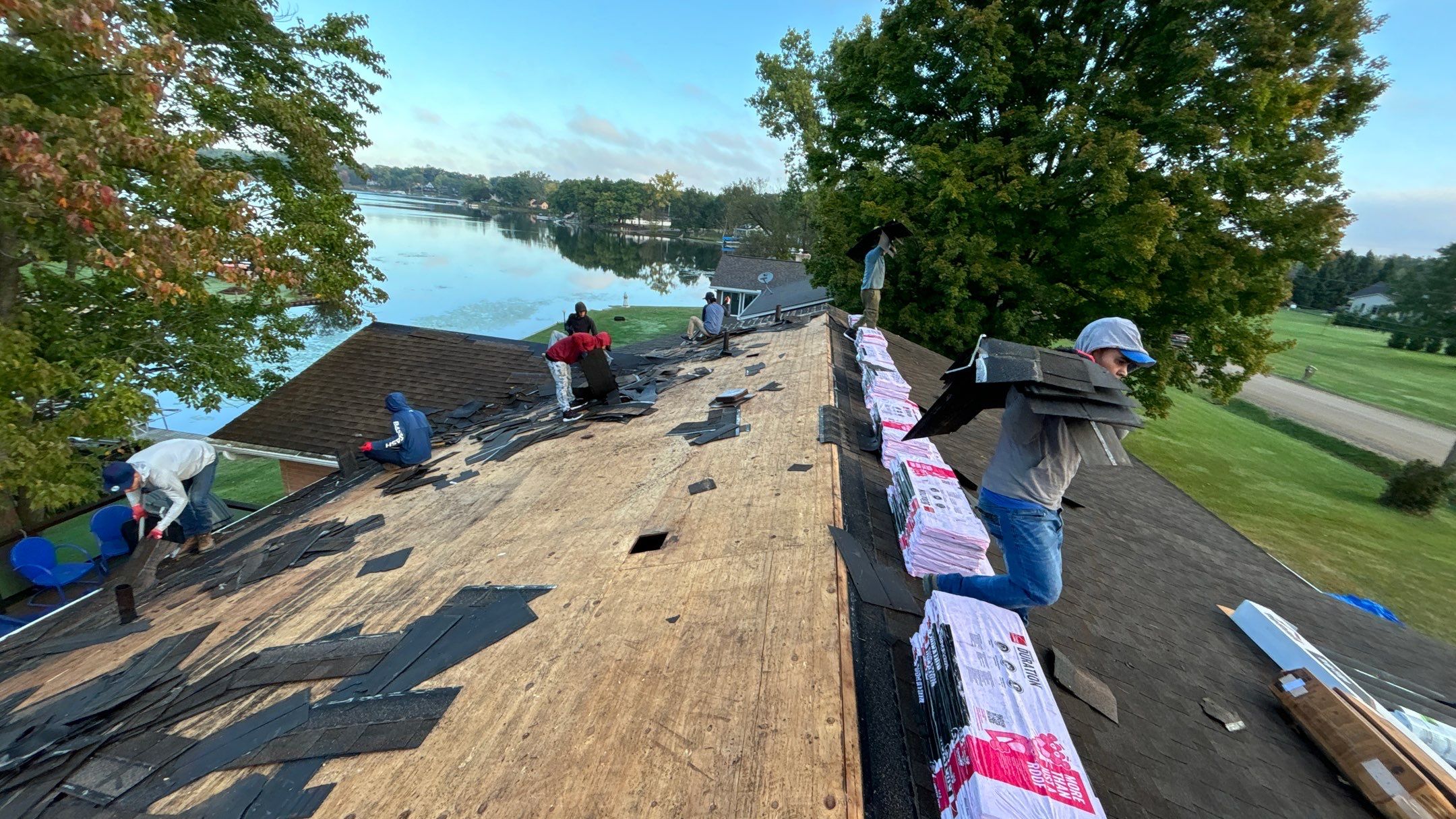 Roof Replacement using Owens Corning by 180 Contractors