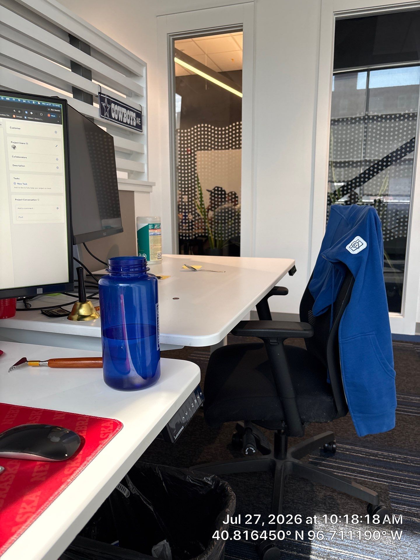 Professional Standing Desk Installation and Office Setup in Lincoln by CompanyCam Sales Demo