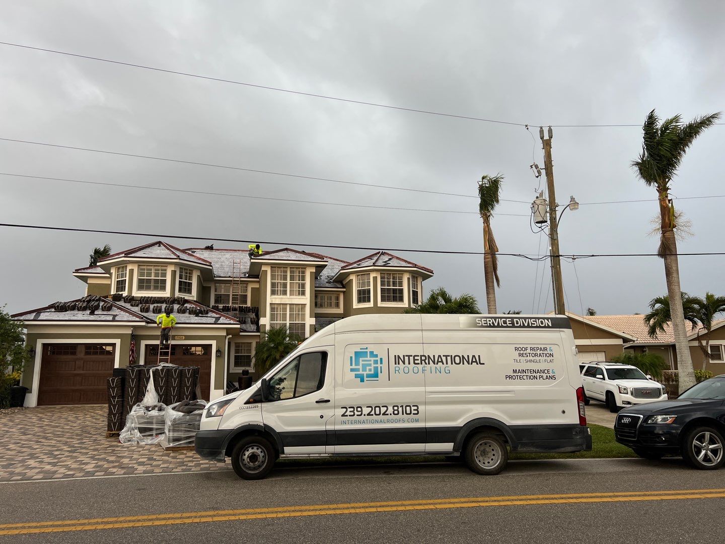 Residential Roofing Installation using Brava Spanish Tile in Punta Gorda, FL by International Roofing
