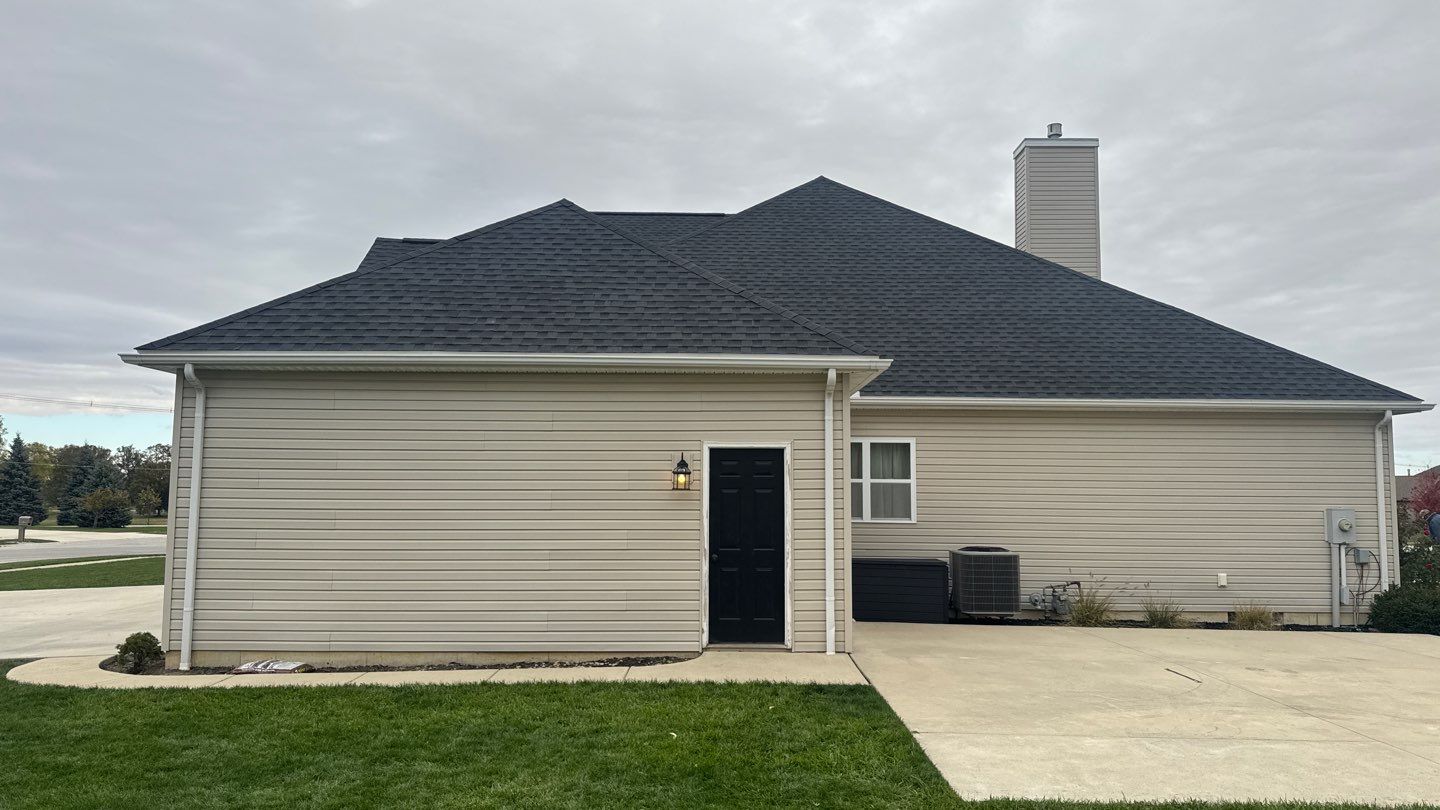 Residential Roofing Installation using GAF Timberline HDZ Charcoal by Nitro Roofing and Construction