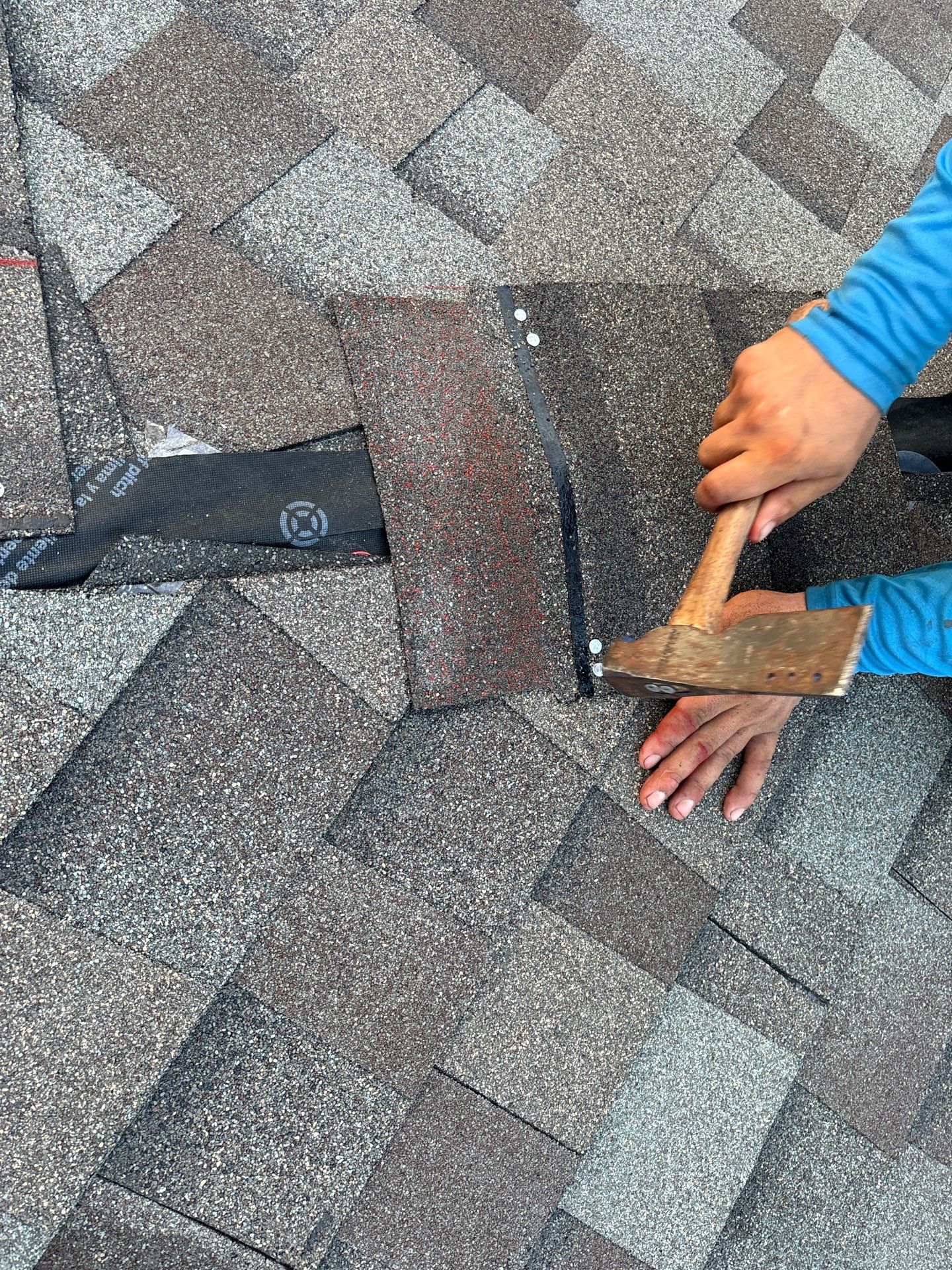 Residential Roofing Repair using Owen's Corning Duration (Lifetime) Shingles by Roof Repair Company