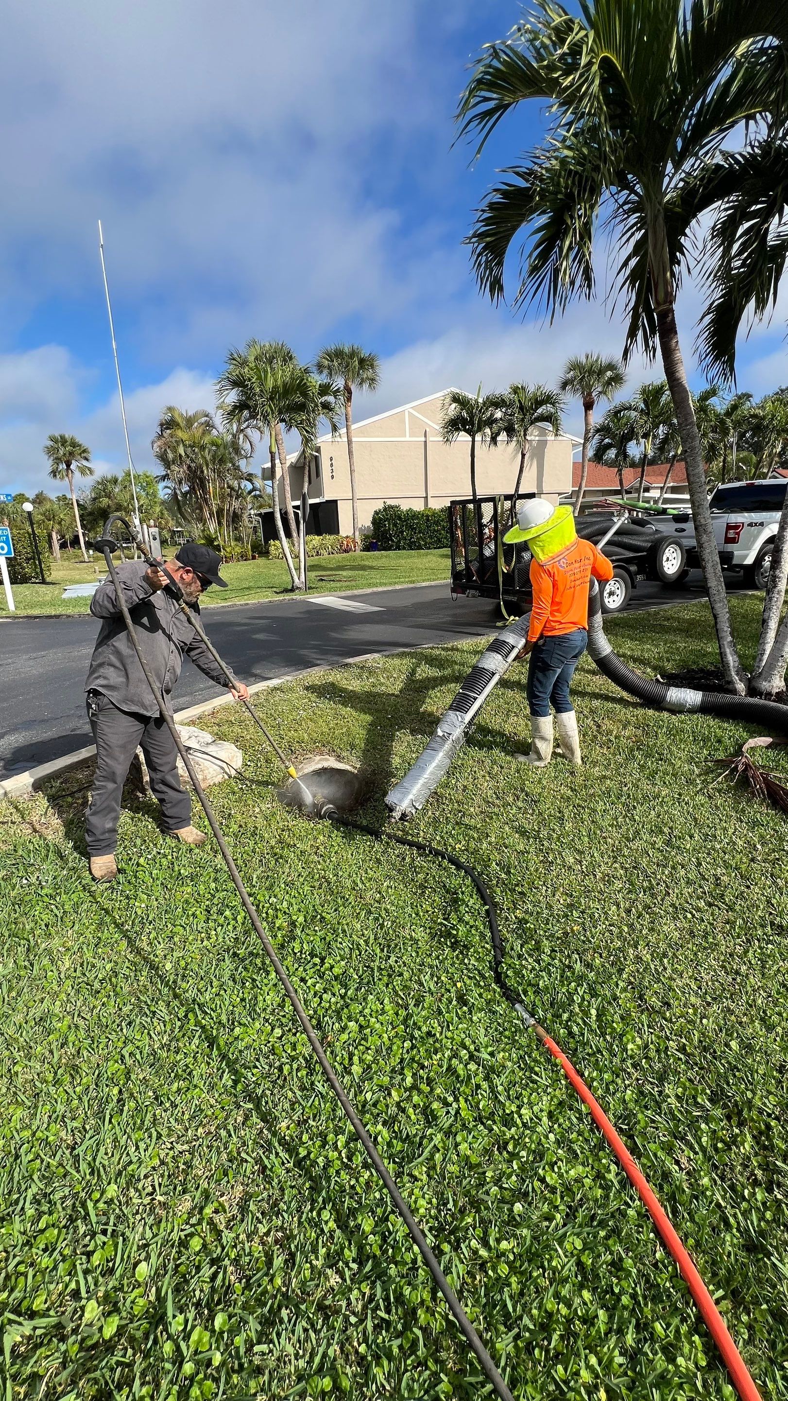 Fort Myers Community Culvert Jetting by APS Power & Water