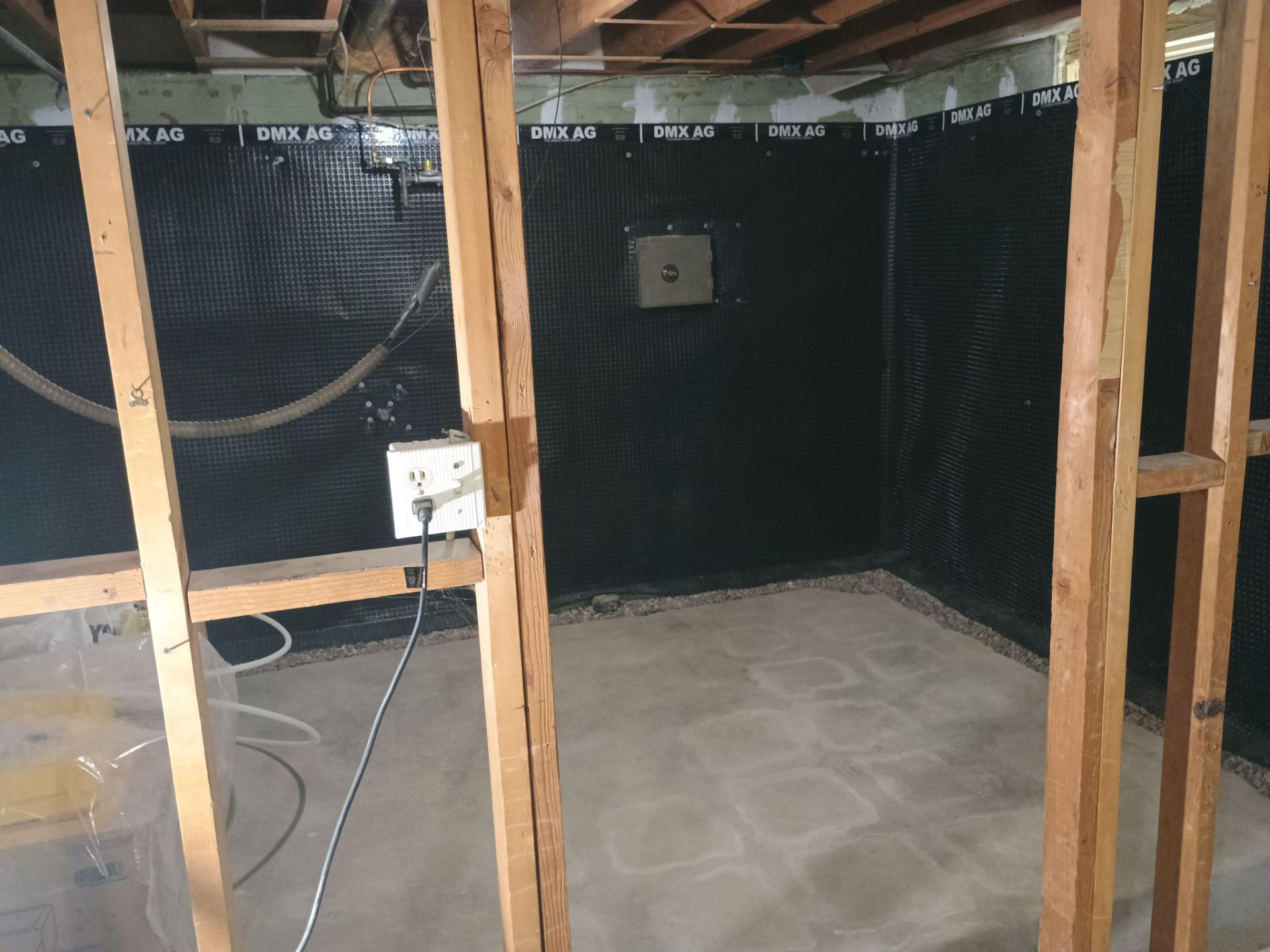 Interior Drain Tile & Wall Drainage in Southwest Minneapolis by Waterproofing Northeast