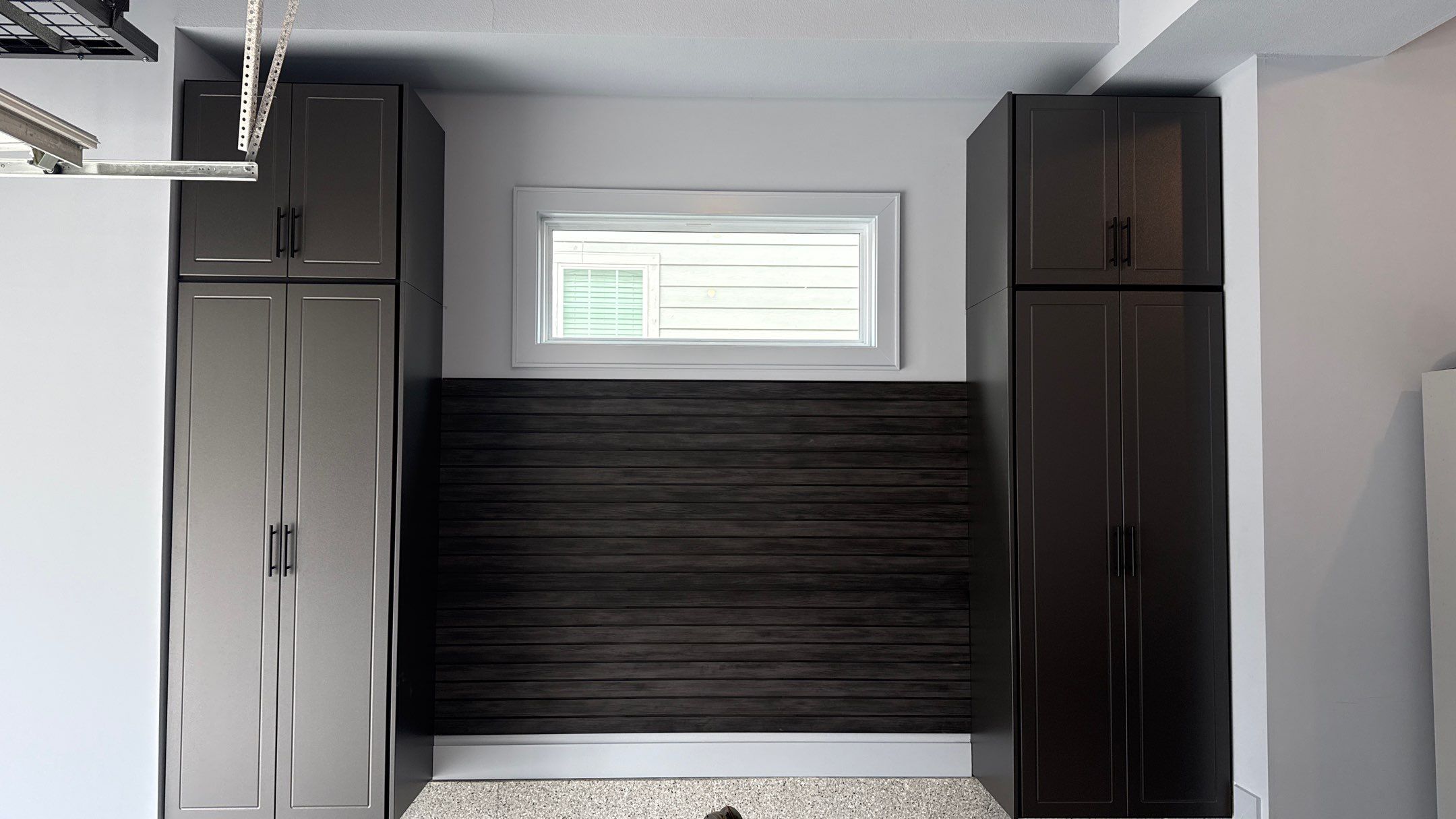 Zac Maximized Storage and Took Advantage of Ceiling Height by Banner Garage