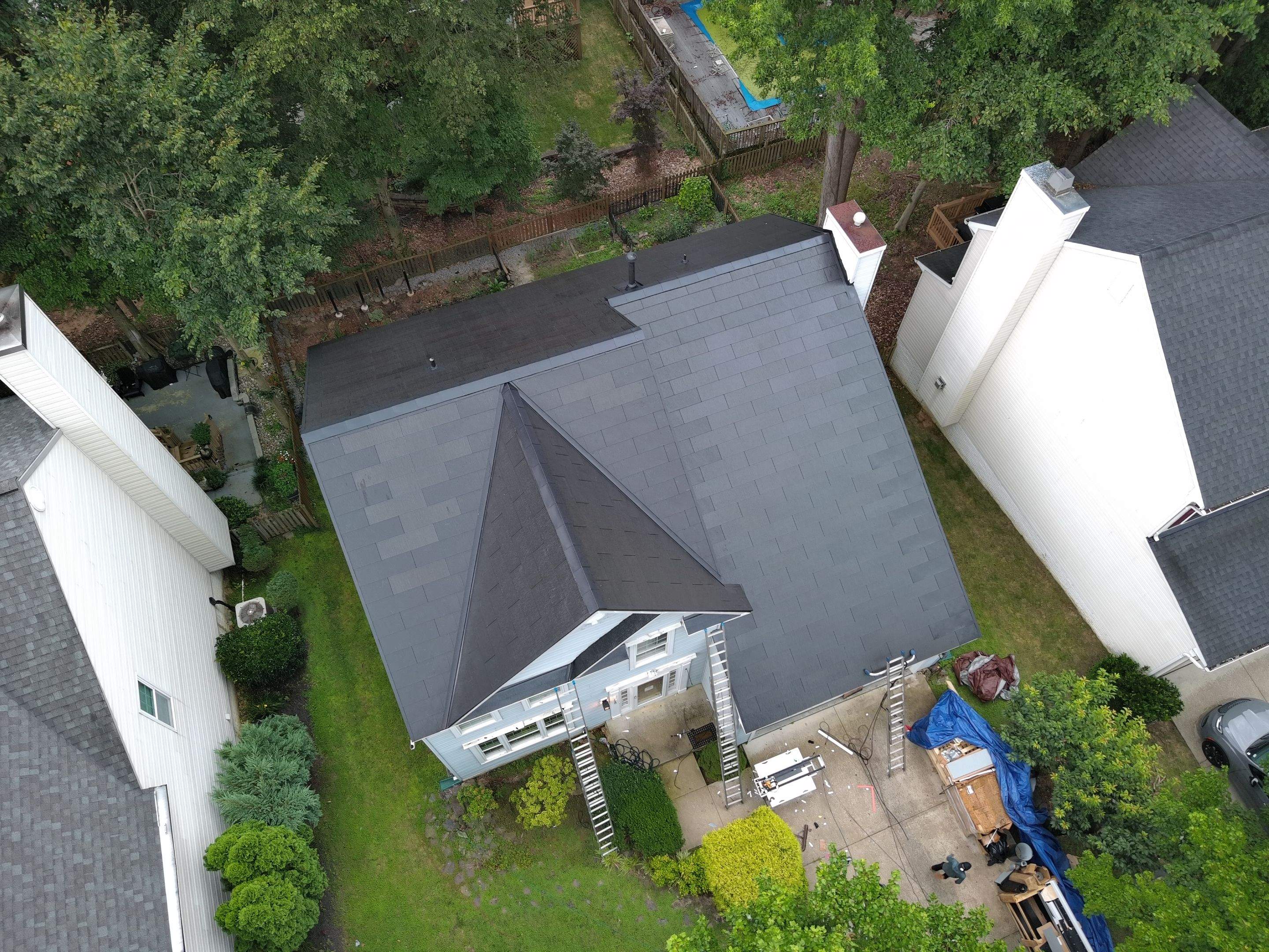 Eye catching Tesla Solar Roof & Powerwall Installation – Laurel, MD by American Home Contractors