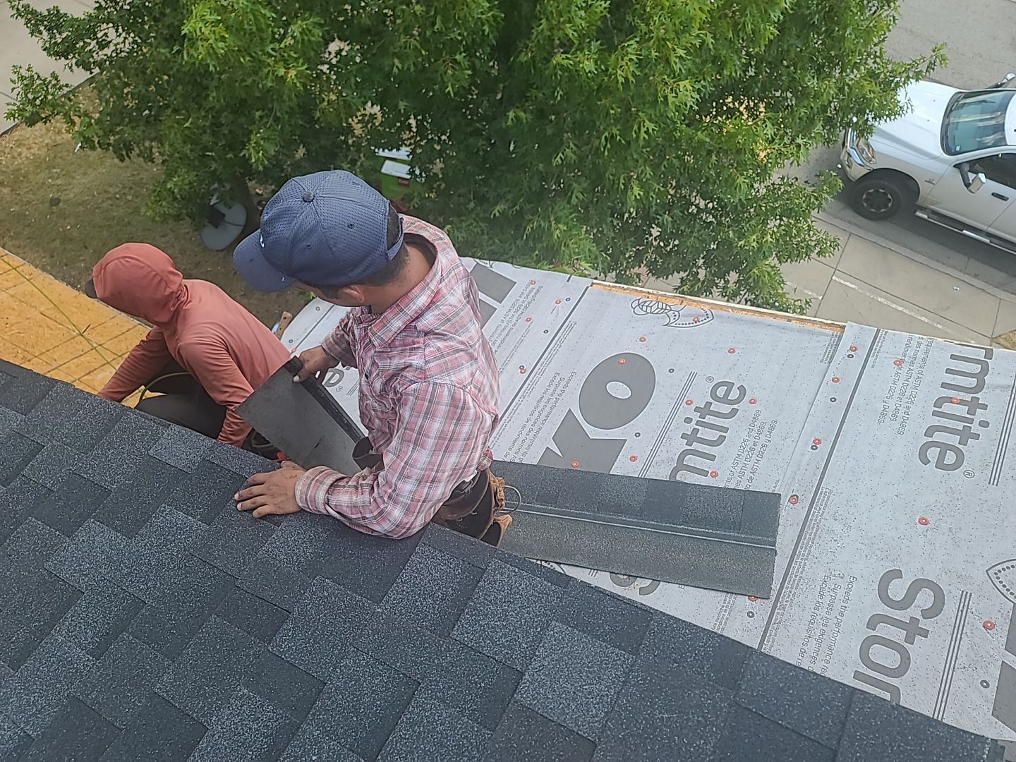 Manor Exterior Restoration Including Fence Reset and Roofing Repair by Caliber Restoration LLC