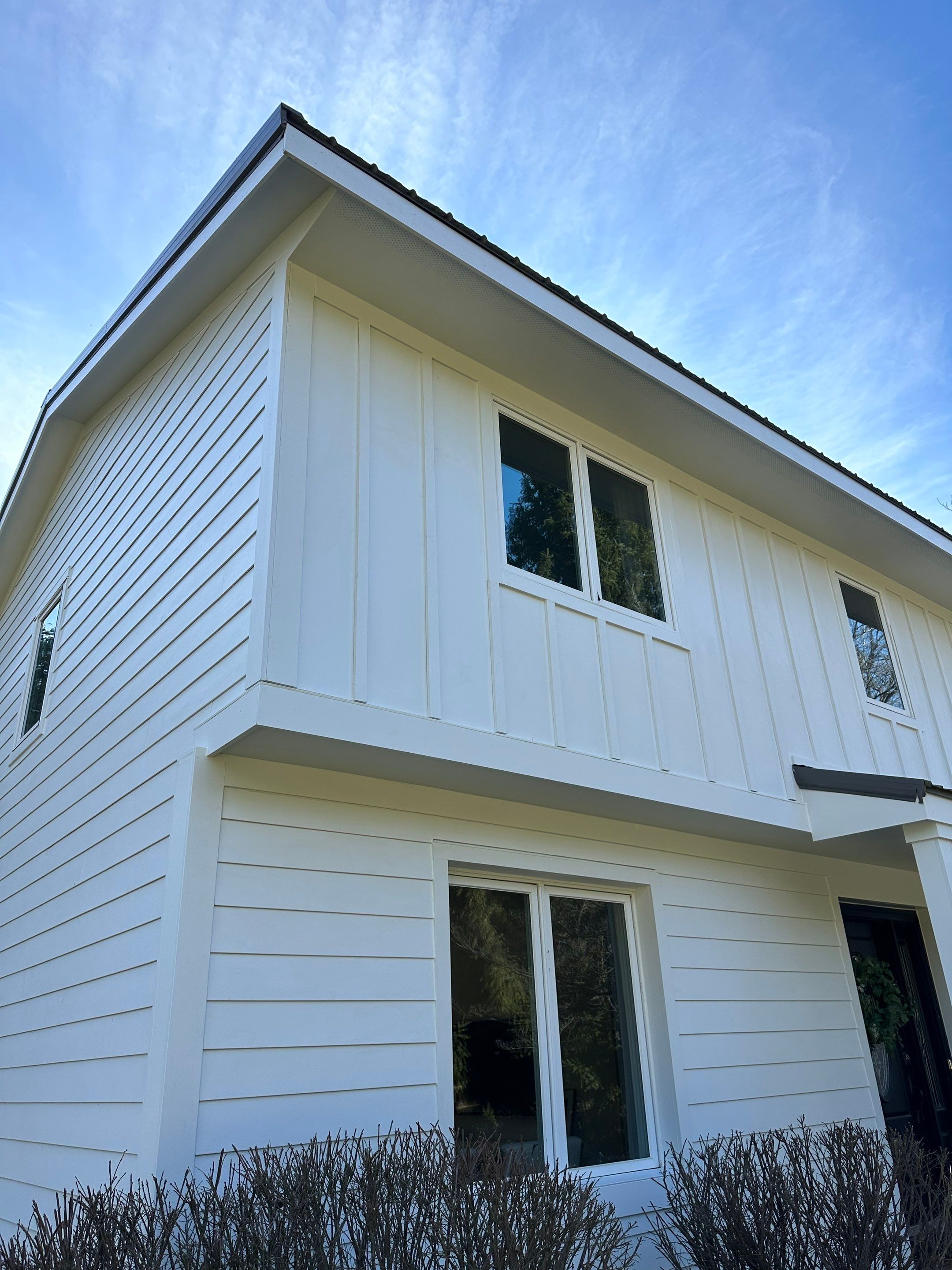 James Hardie Siding installation in New Albany by Best Exteriors Inc