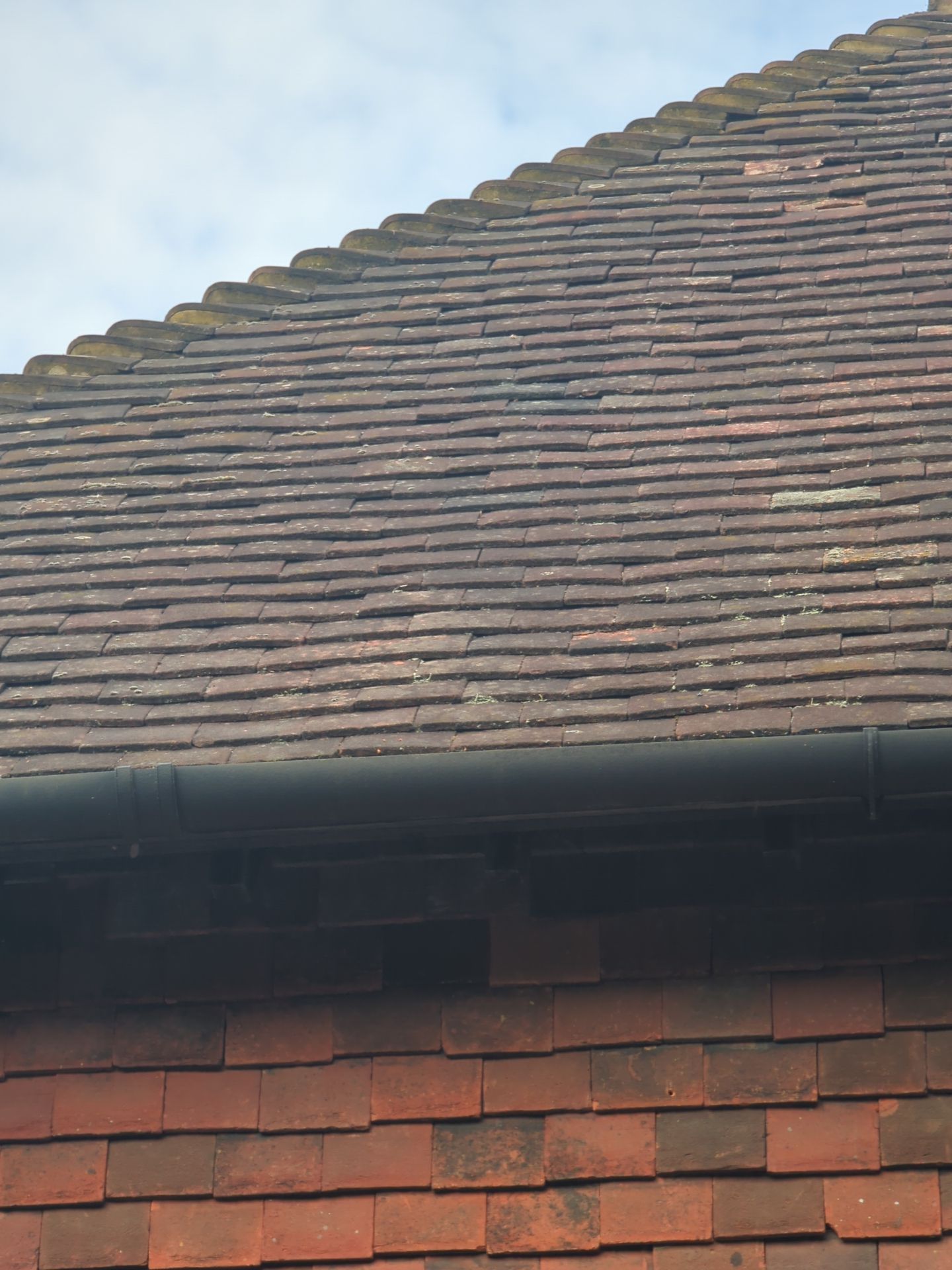 Roof Clean - Biocide Treatment using Honda 15lpm Low Pressure Washing Machine by Ges Exterior Cleaning ltd