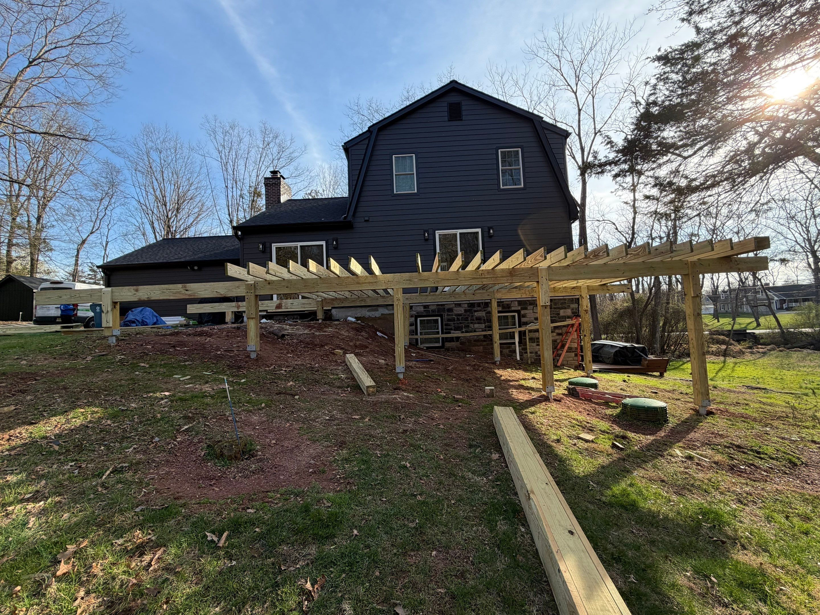 Deck Resurface in Readington Township, New Jersey by deck guardian
