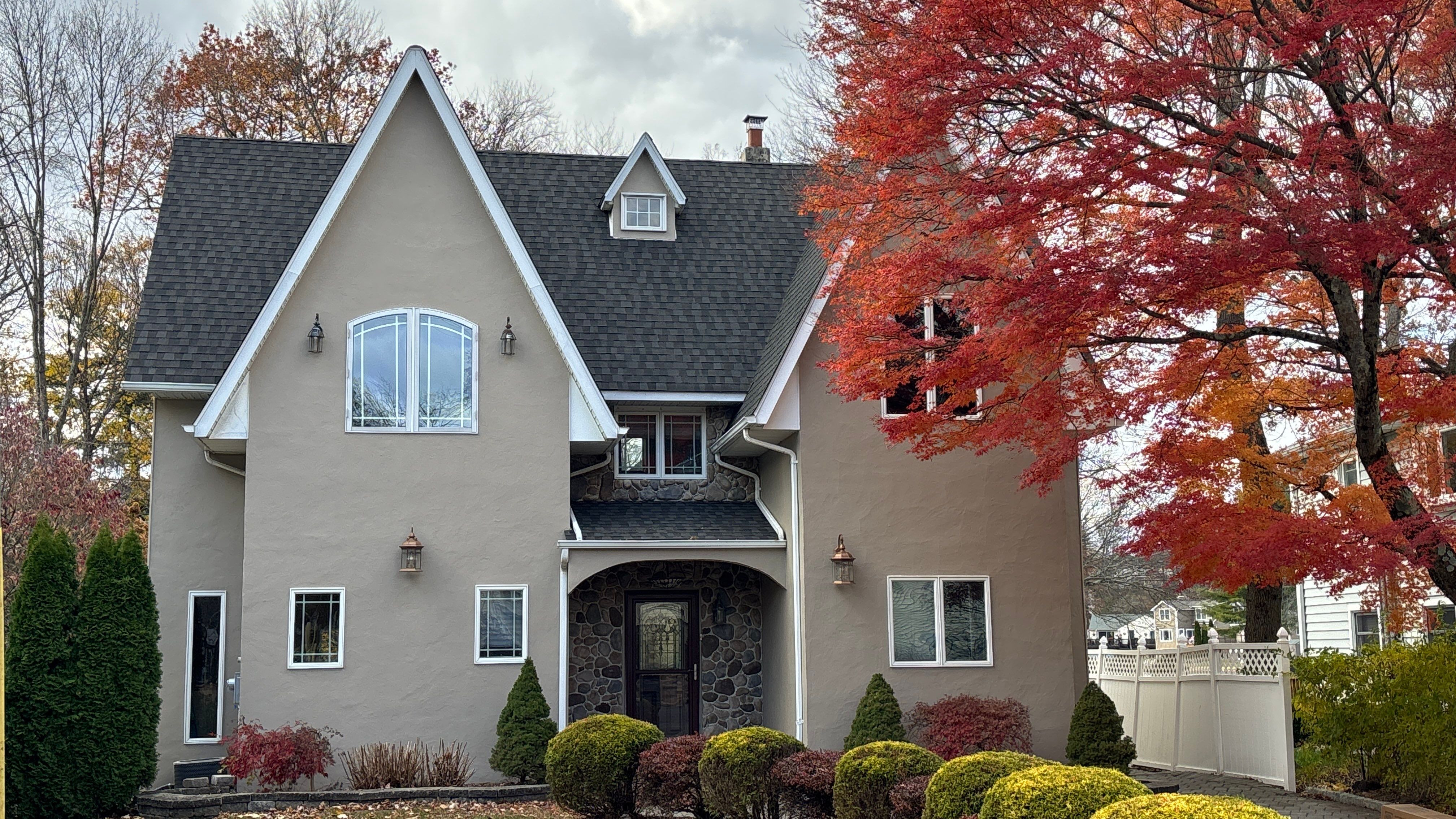 High pitched roof!? No problem! by Maven Roofing & Exteriors LLC