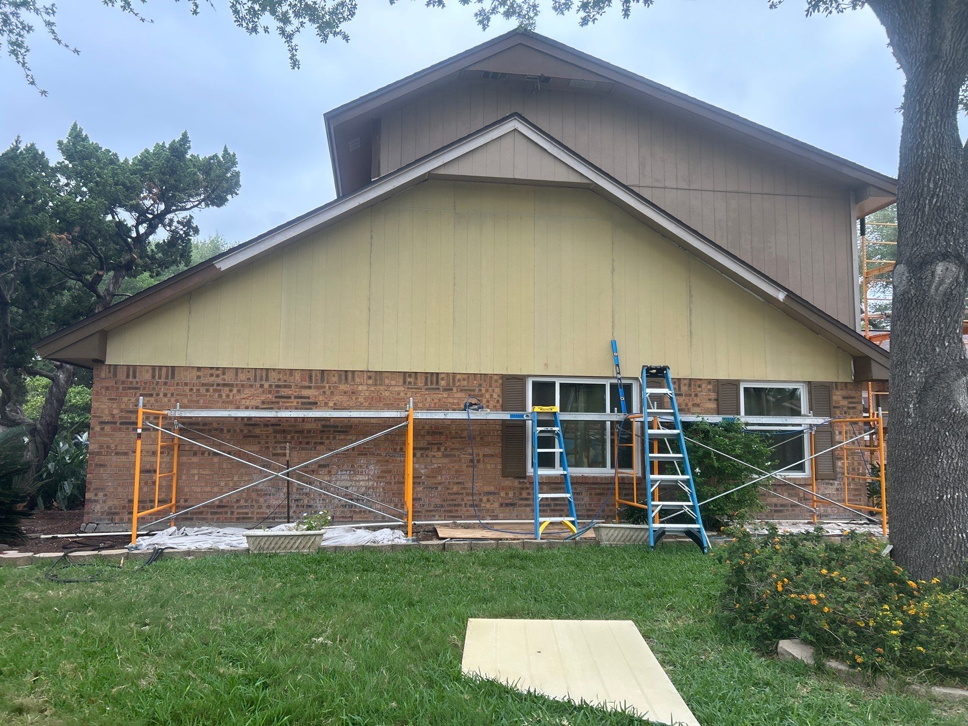 Portland Texas Exterior Remodel by Bayfront Roofing and Construction