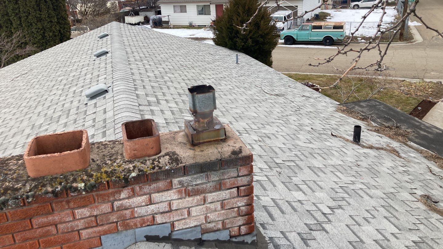 Low pitched Residential Roofing Installation using Owens Corning Oakridge by ID Roofing LLC