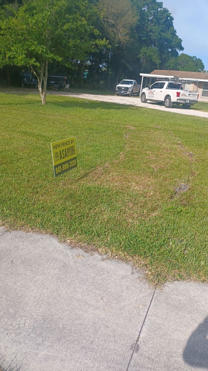 Bradenton, FL 6ft. Tall White Vinyl Privacy Fence by Asap fence and gates, LLC