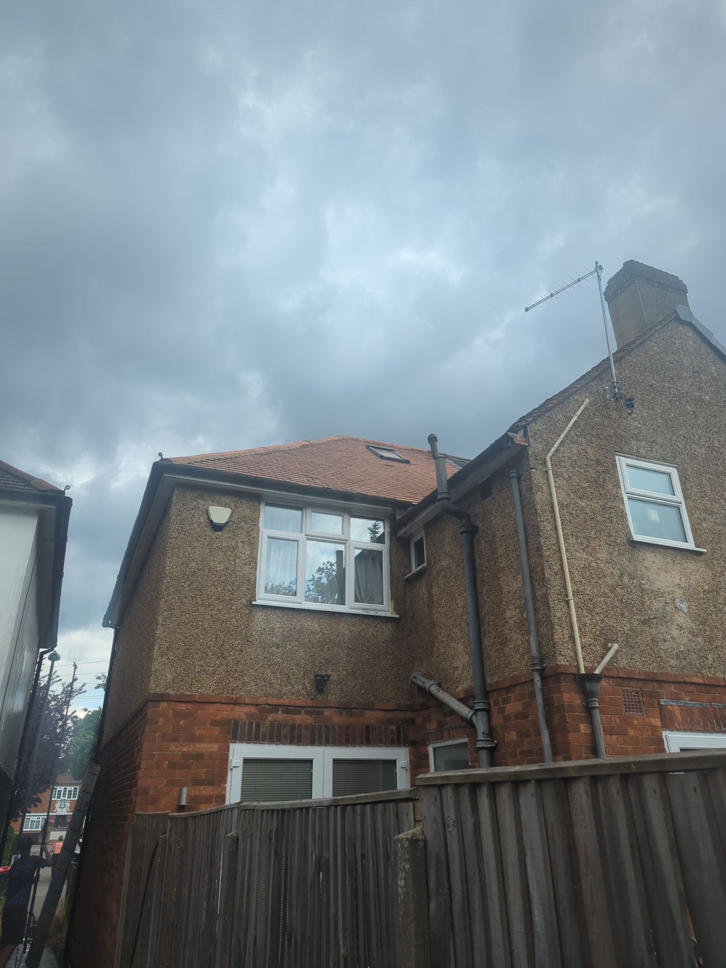 Roof Clean  - Moss Removal - Gutter Clean using Honda 15lpm Low Pressure Washing Machine by Ges Exterior Cleaning ltd