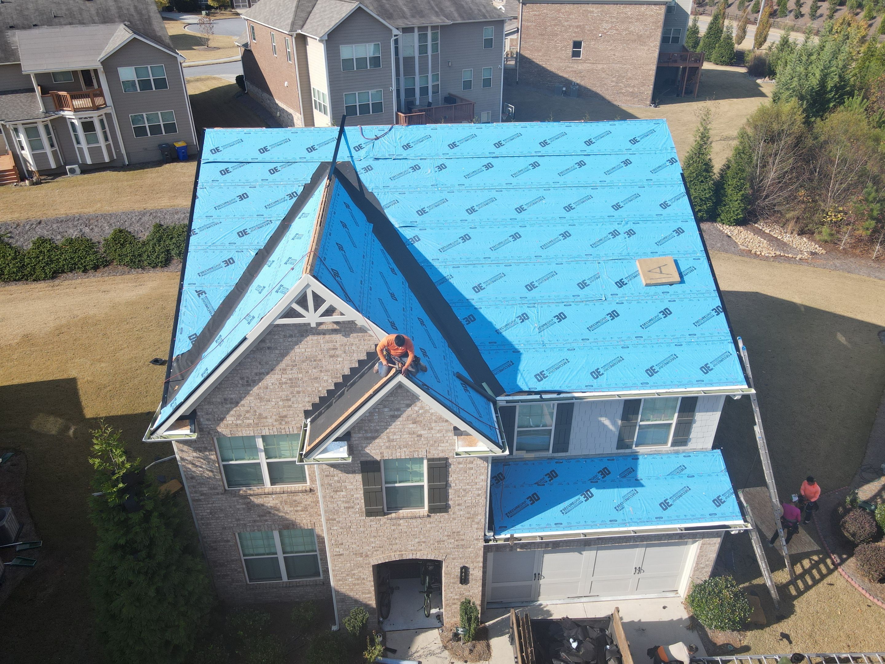 Residential Roofing Installation using Owens Corning by Inspector Roofing and Restoration