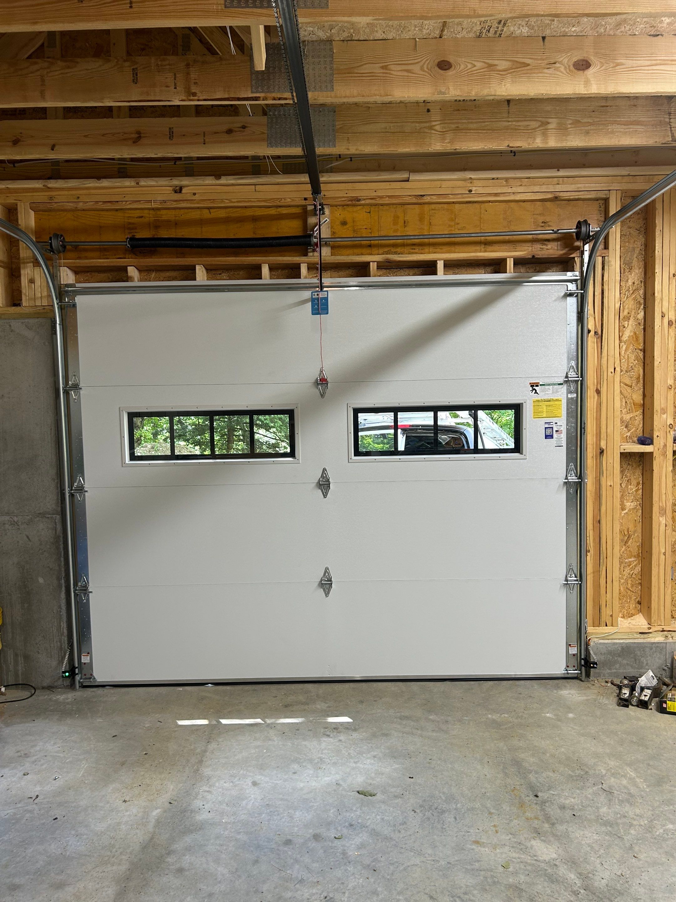 Door Installation using Raynor Encore Garage Door by Keene Door