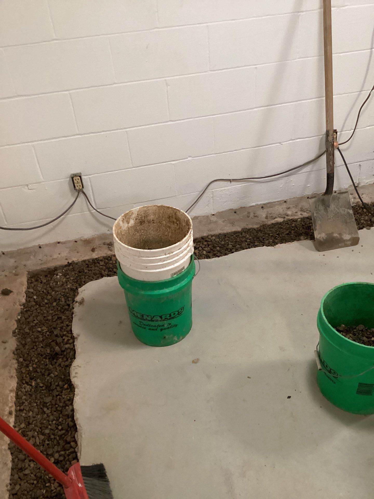 Drain tile in Woodbury by Waterproofing Northeast