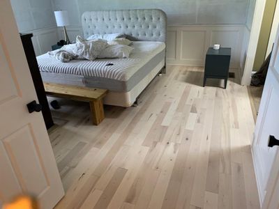 Flooring Installation using Maple Hardwood