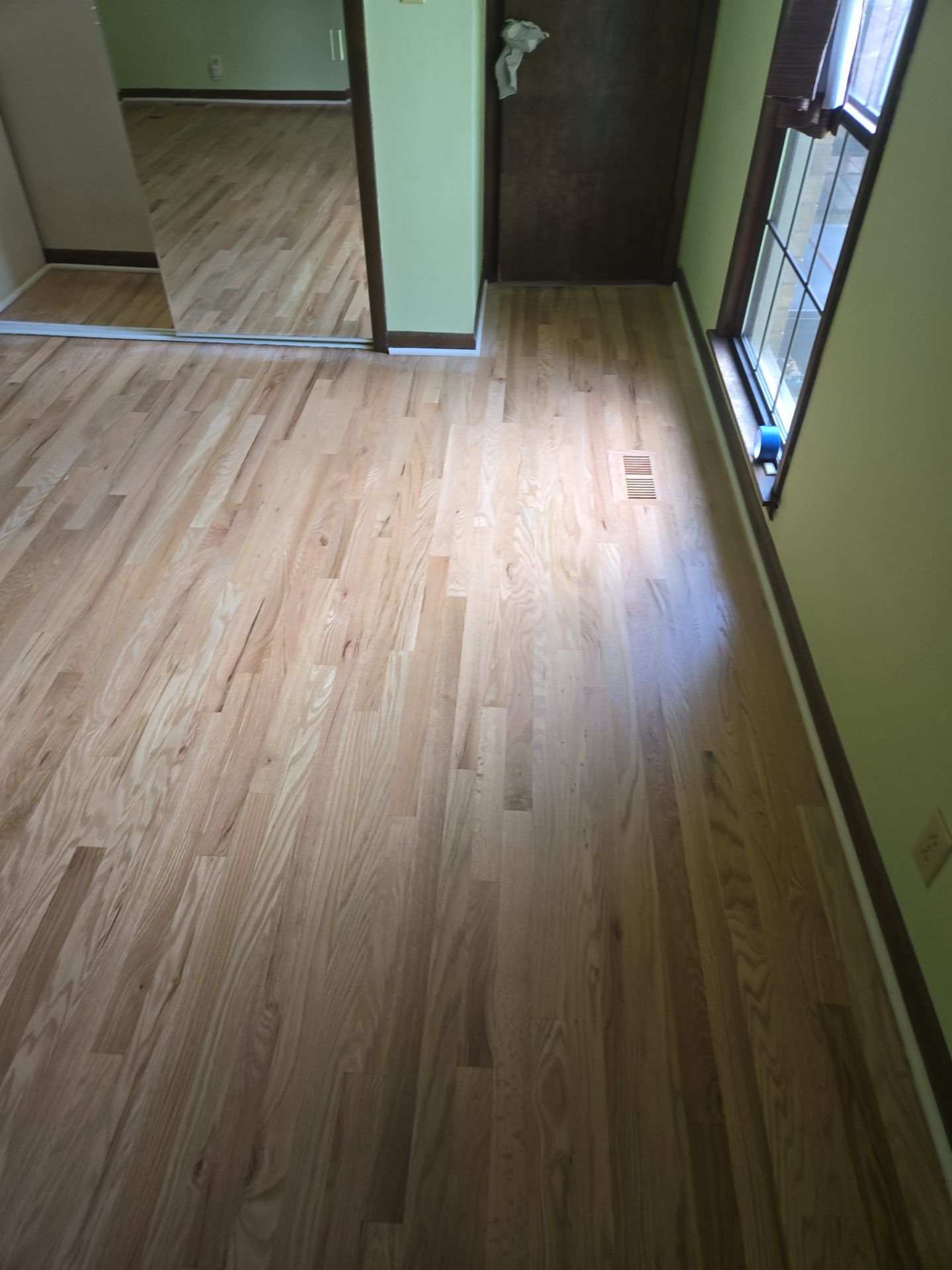 Natural Satin Refinish  by Footprints Floors of Nashville