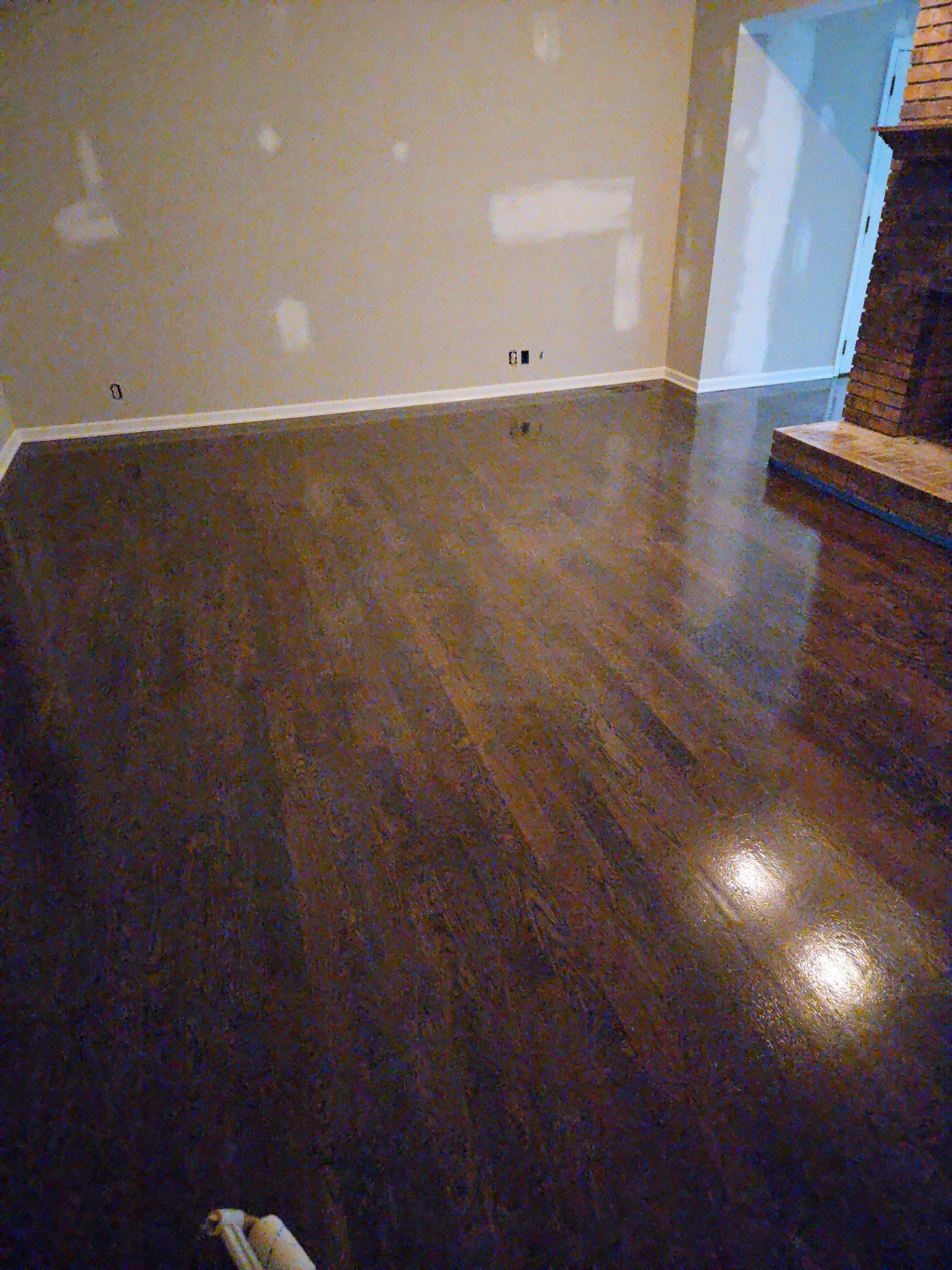 Hardwood Install & Refinish in Jacobean Satin  by Footprints Floors of Nashville