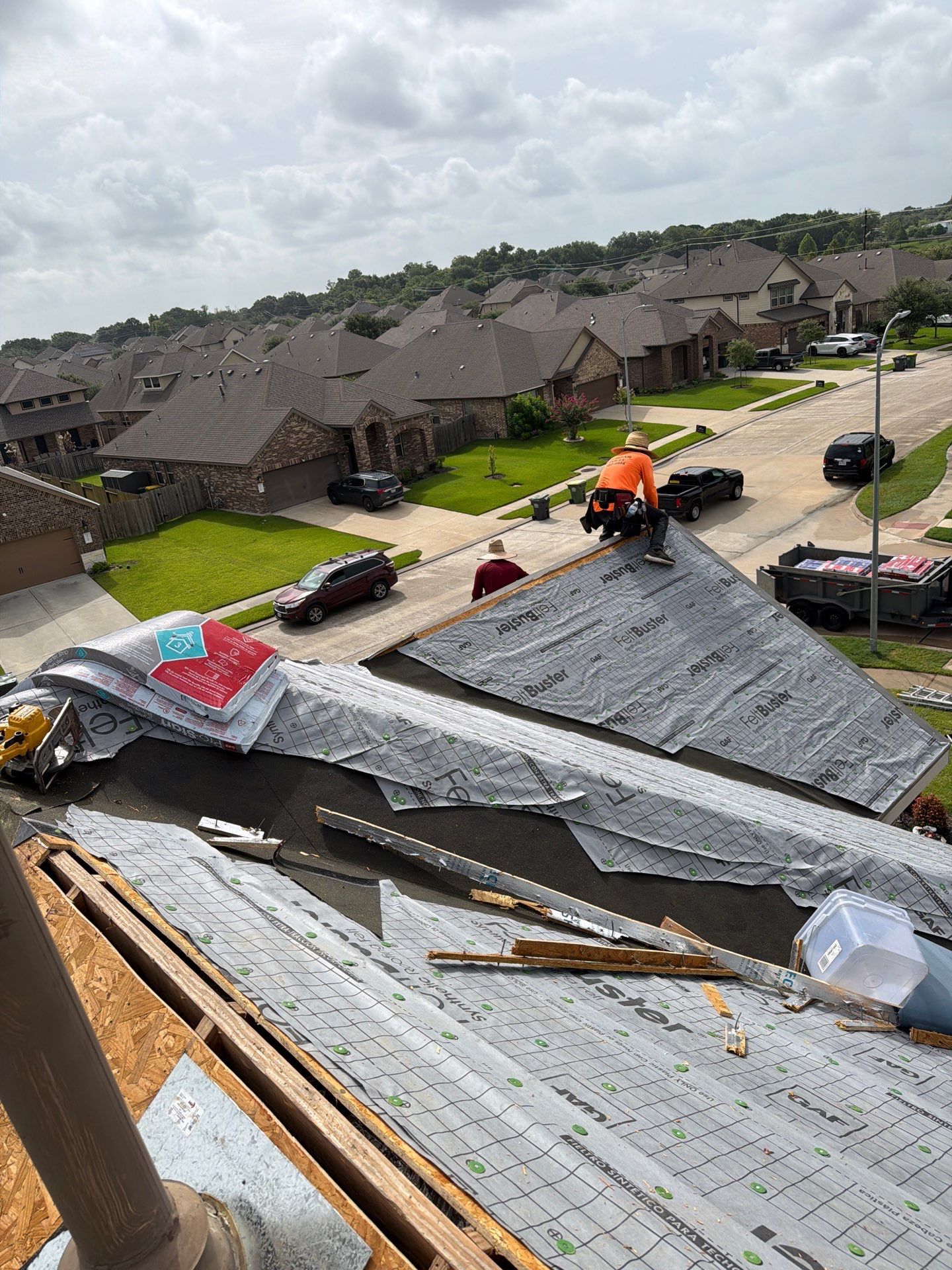 Roof Replacement in Pearland TX by Roof Repair Company