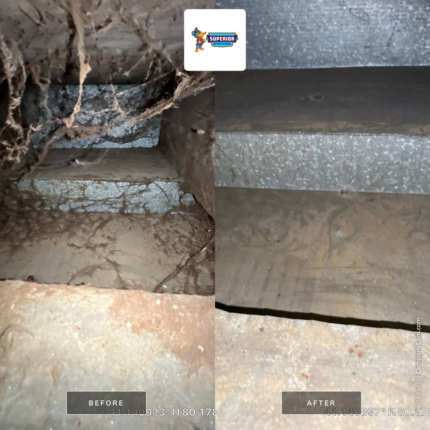 Air Duct Cleaning With a Vacuum Truck in Mercer, PA by Superior Air Duct Cleaning