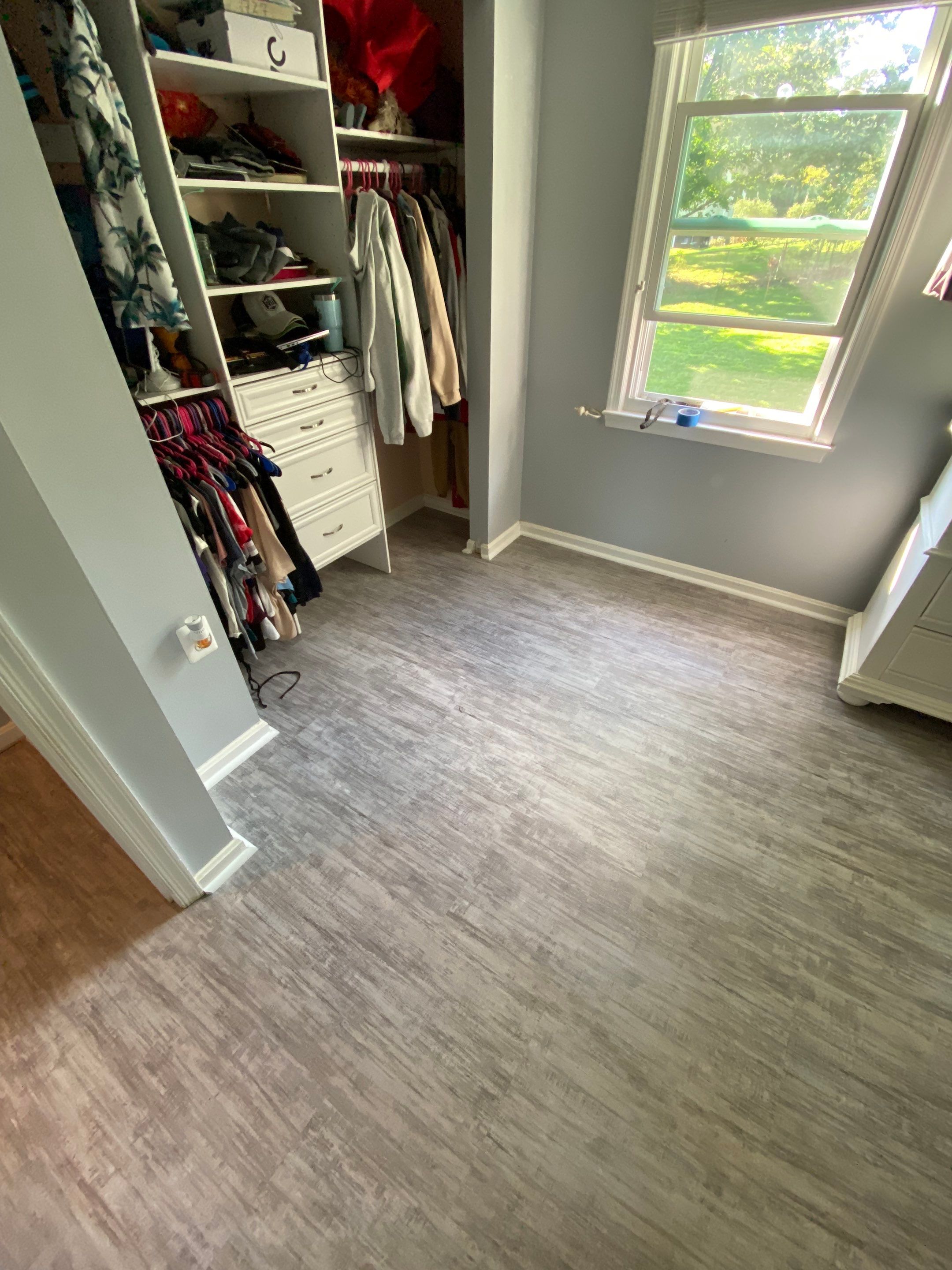 LVP flooring install by The Smet Companies, LLC