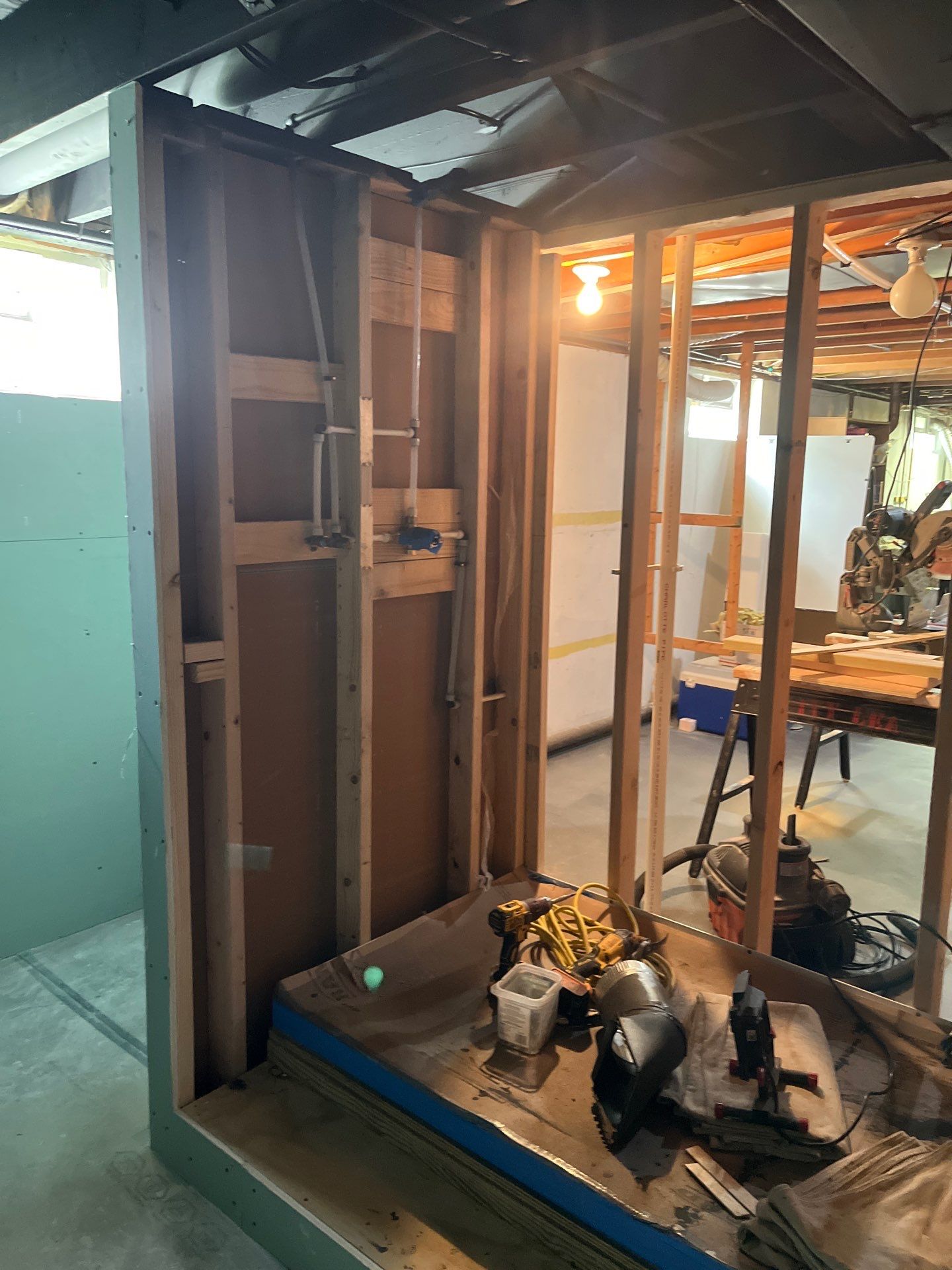 Basement Bathroom Remodel by Ivy Lea Construction
