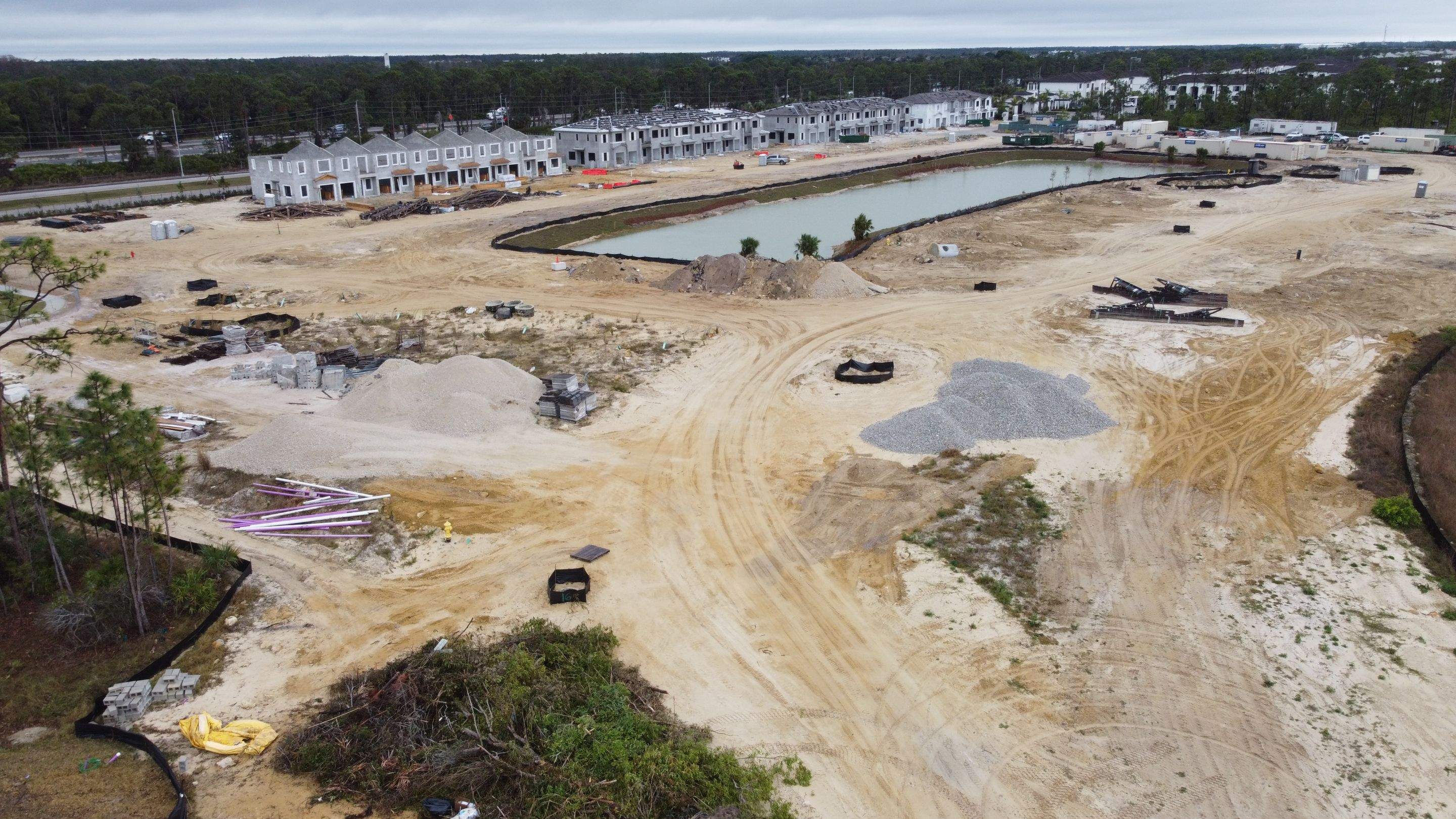 New Residential Construction Community Sewer System Cleaning by APS Power & Water