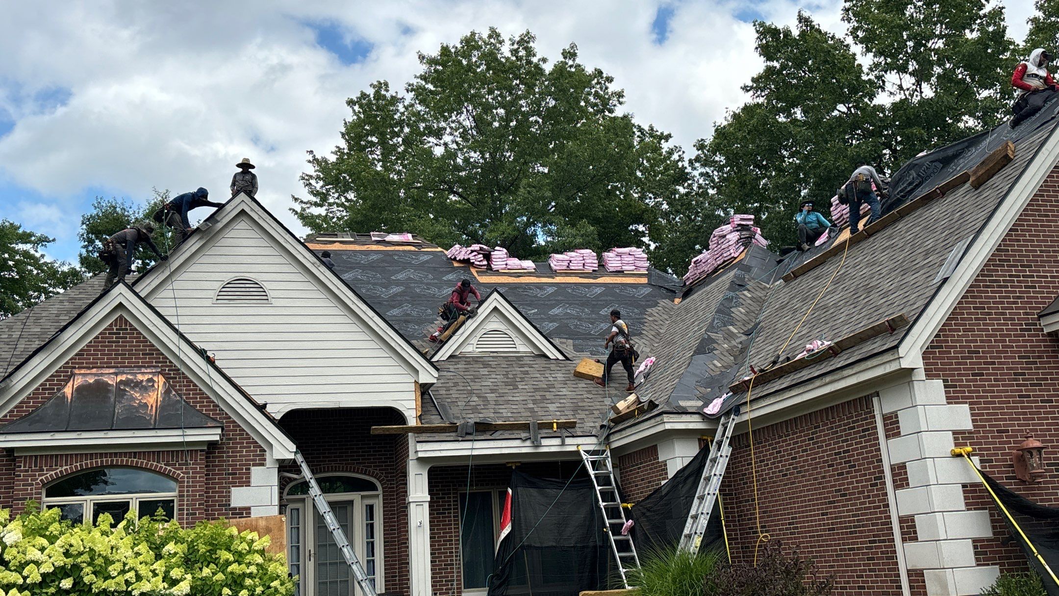 Roof Replacement using Owens Corning Duration by 180 Contractors