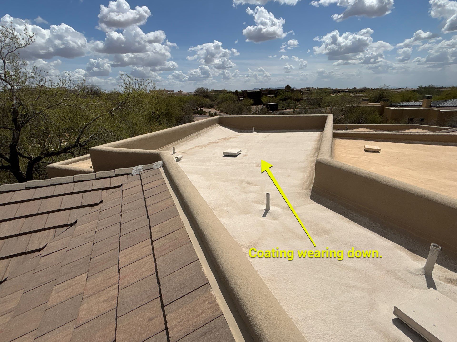 Residential Roofing Repair using Coating/Tile Roof underlayment by C&N Roofing  INC 