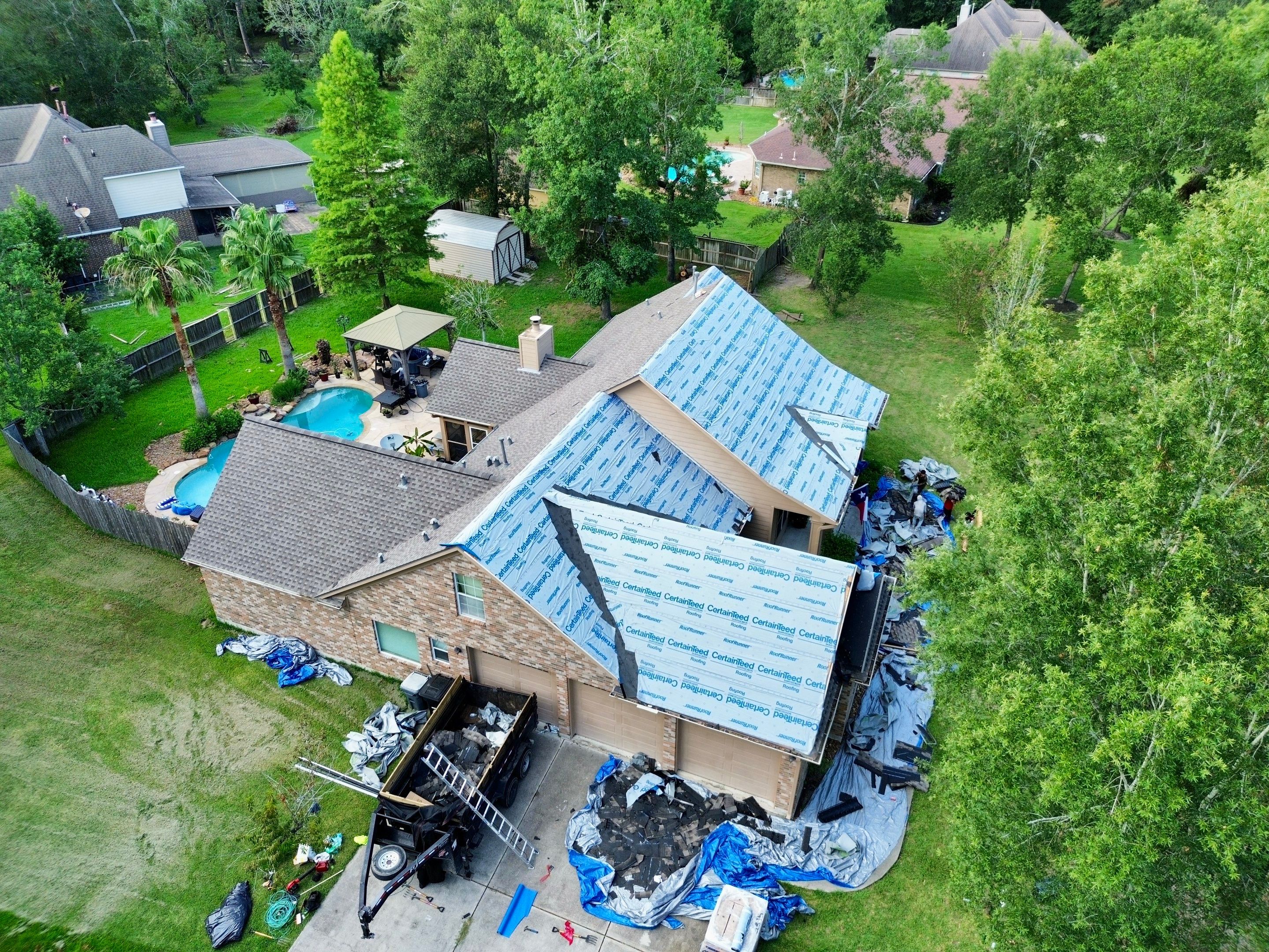 2515 Roman Forest Boulevard by Noble Roofing