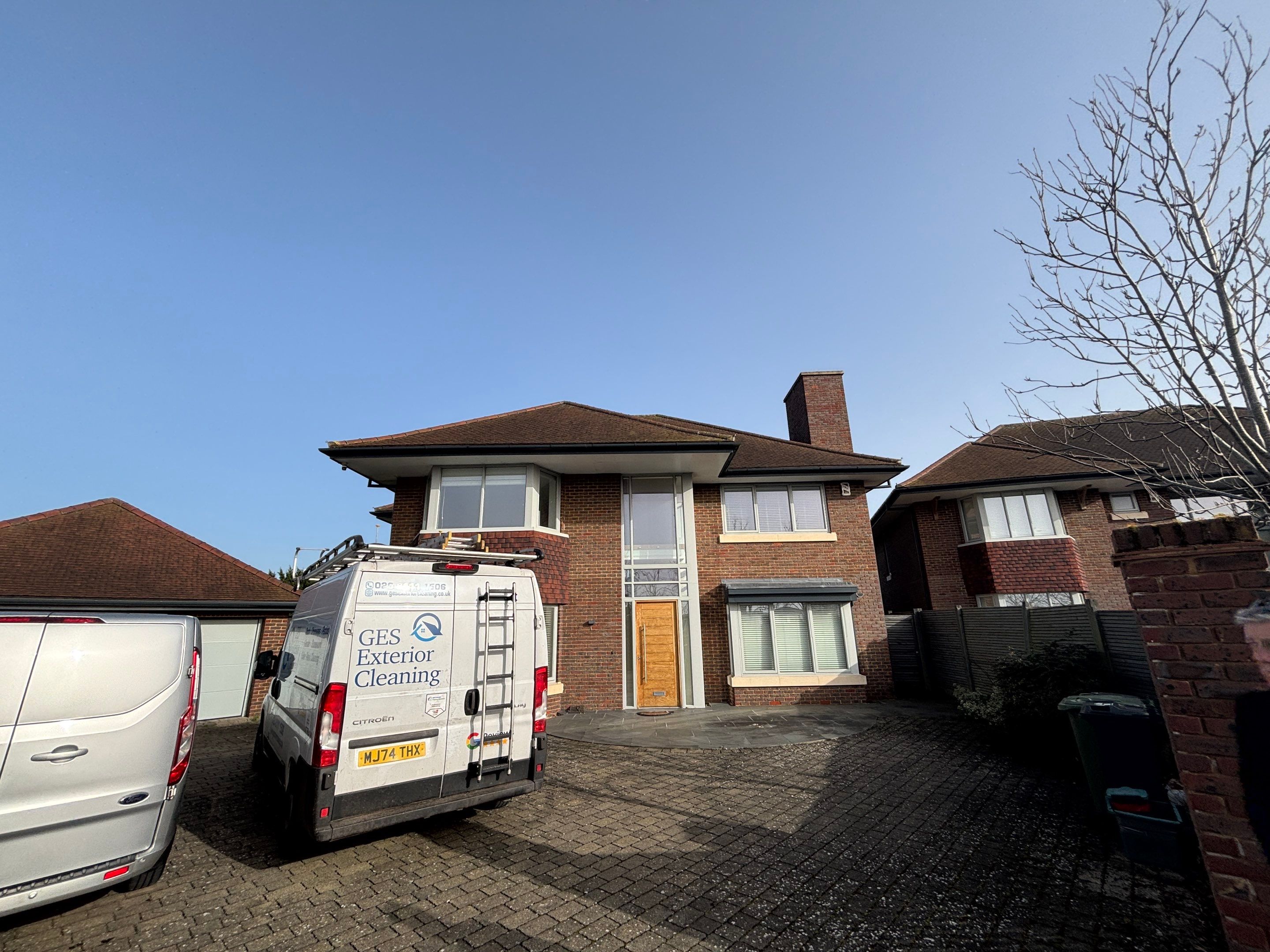 Roof Patio Driveway Clean by Ges Exterior Cleaning ltd