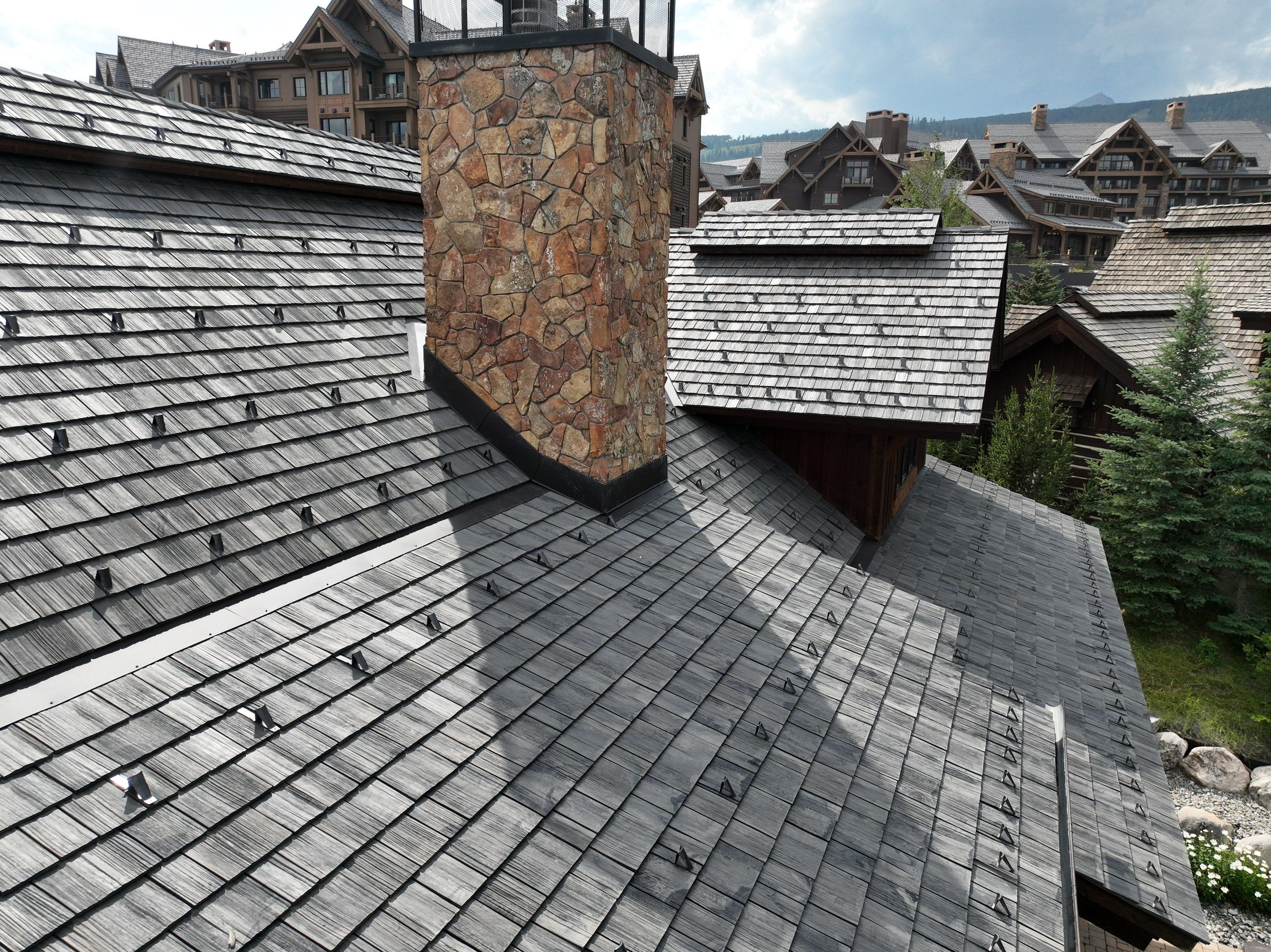 Brava Shake - Canyon Gray  by Montana Roofing Solutions