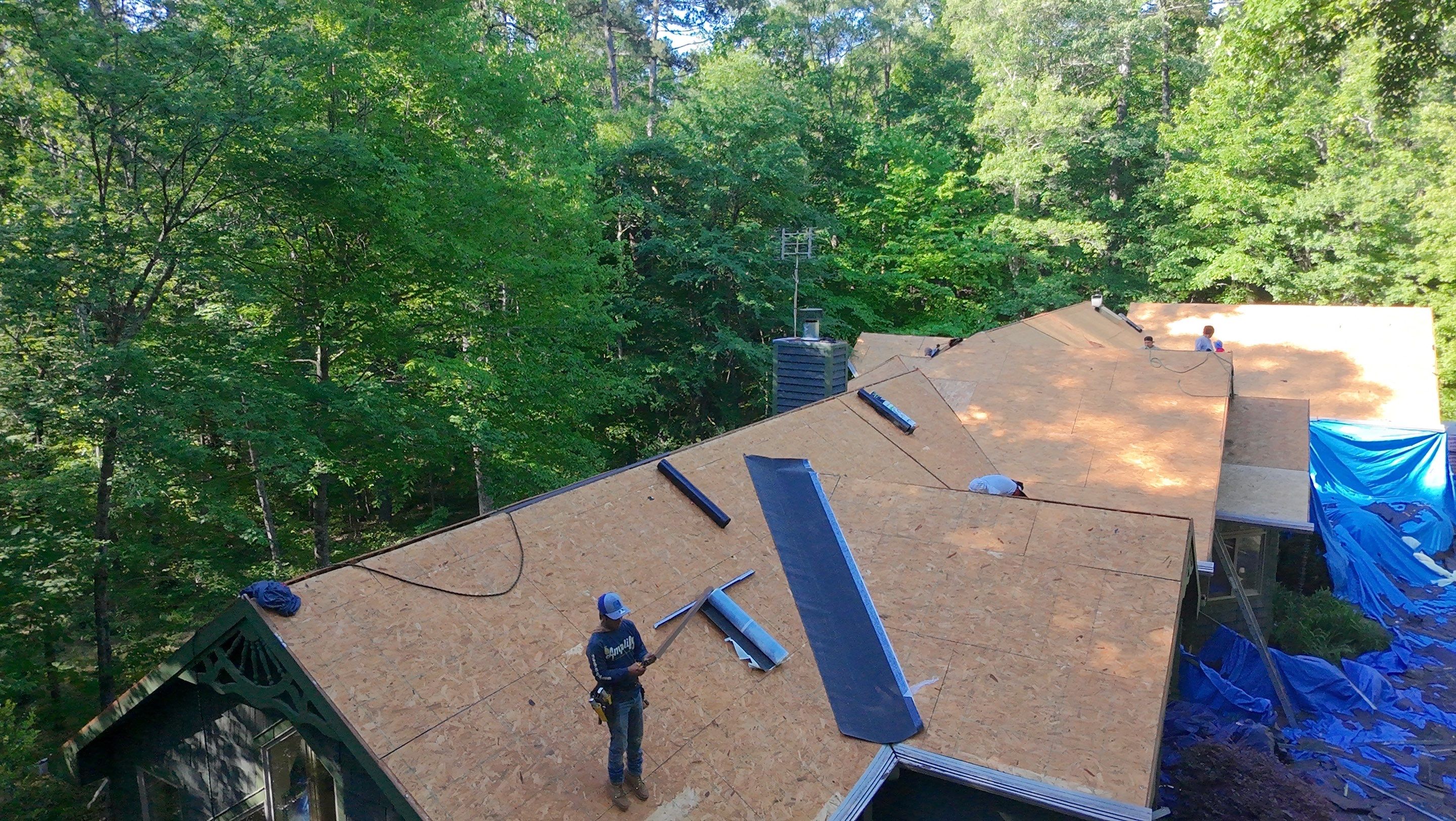 Residential Roof Replacement in Chapel Hill by Carolina Professional Roofing, Inc