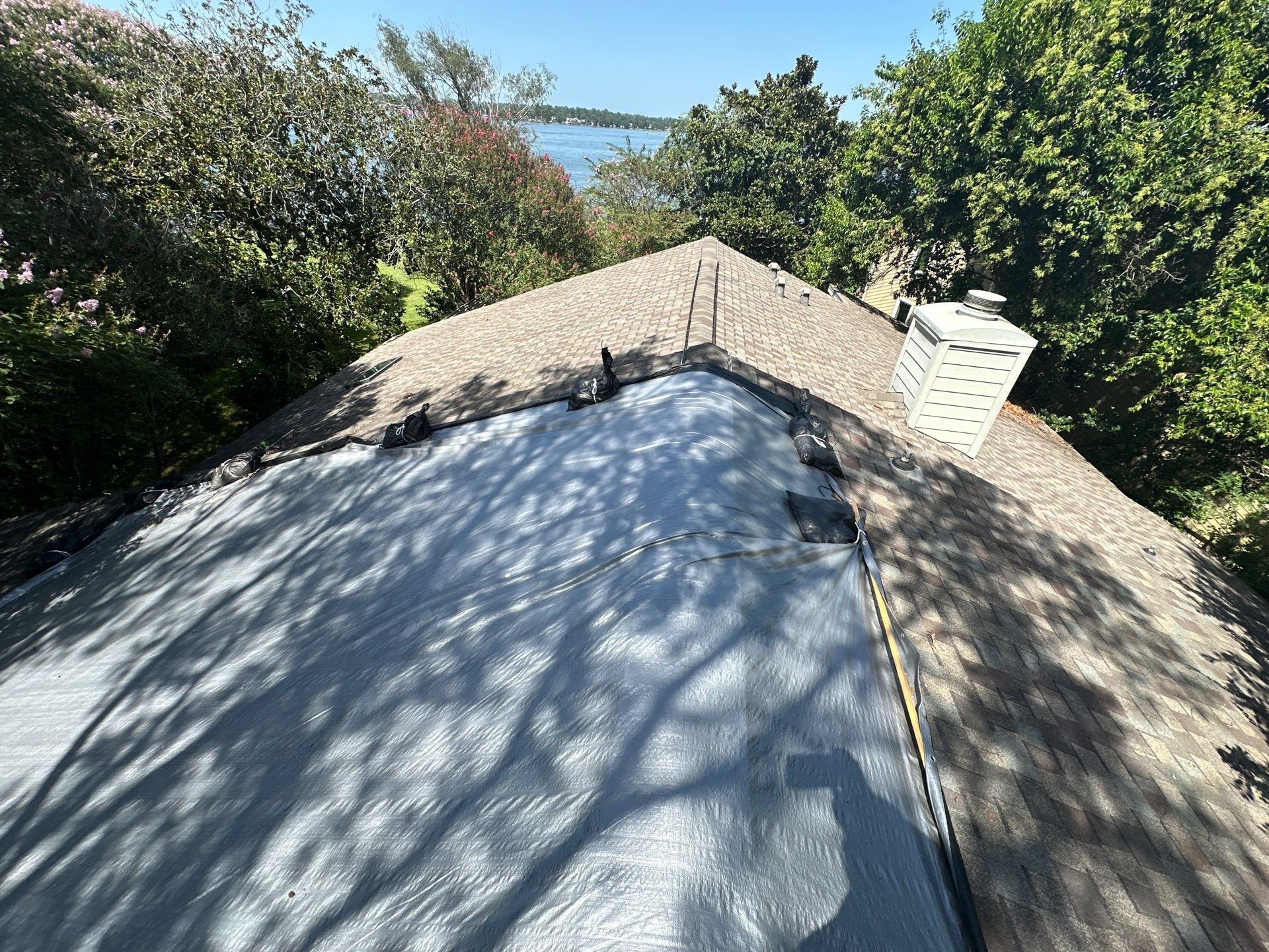 Peel-and-Stick Membrane Roof Repair — Montgomery, TX by PL Roofing & SB Roofing, LLC.