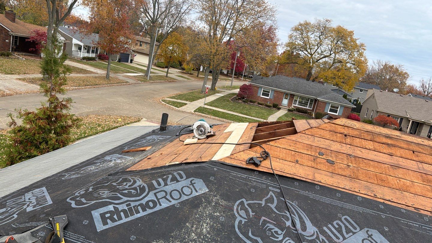 Roof Replacement using Owens Corning Onyx Black by 180 Contractors